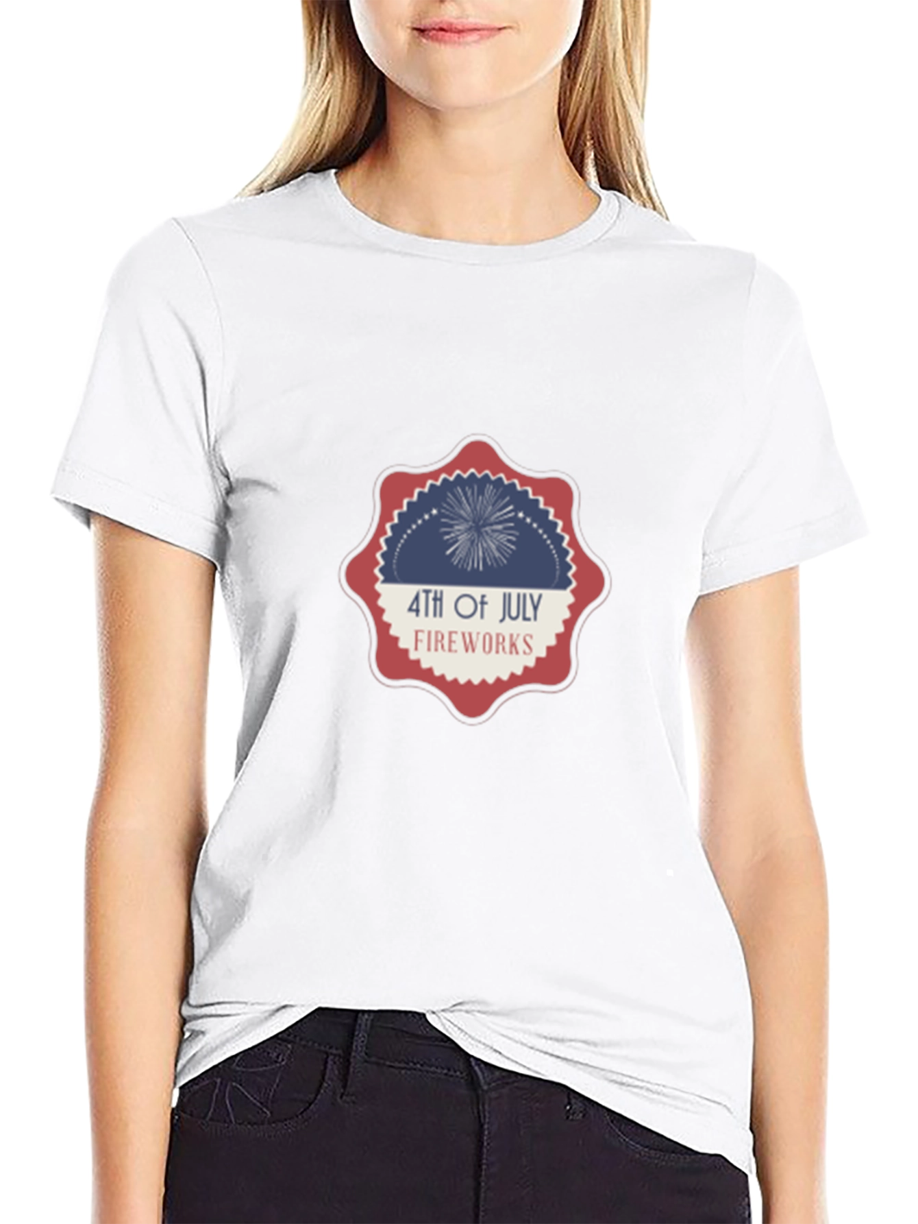 4th of July Fireworks Graphic Tee