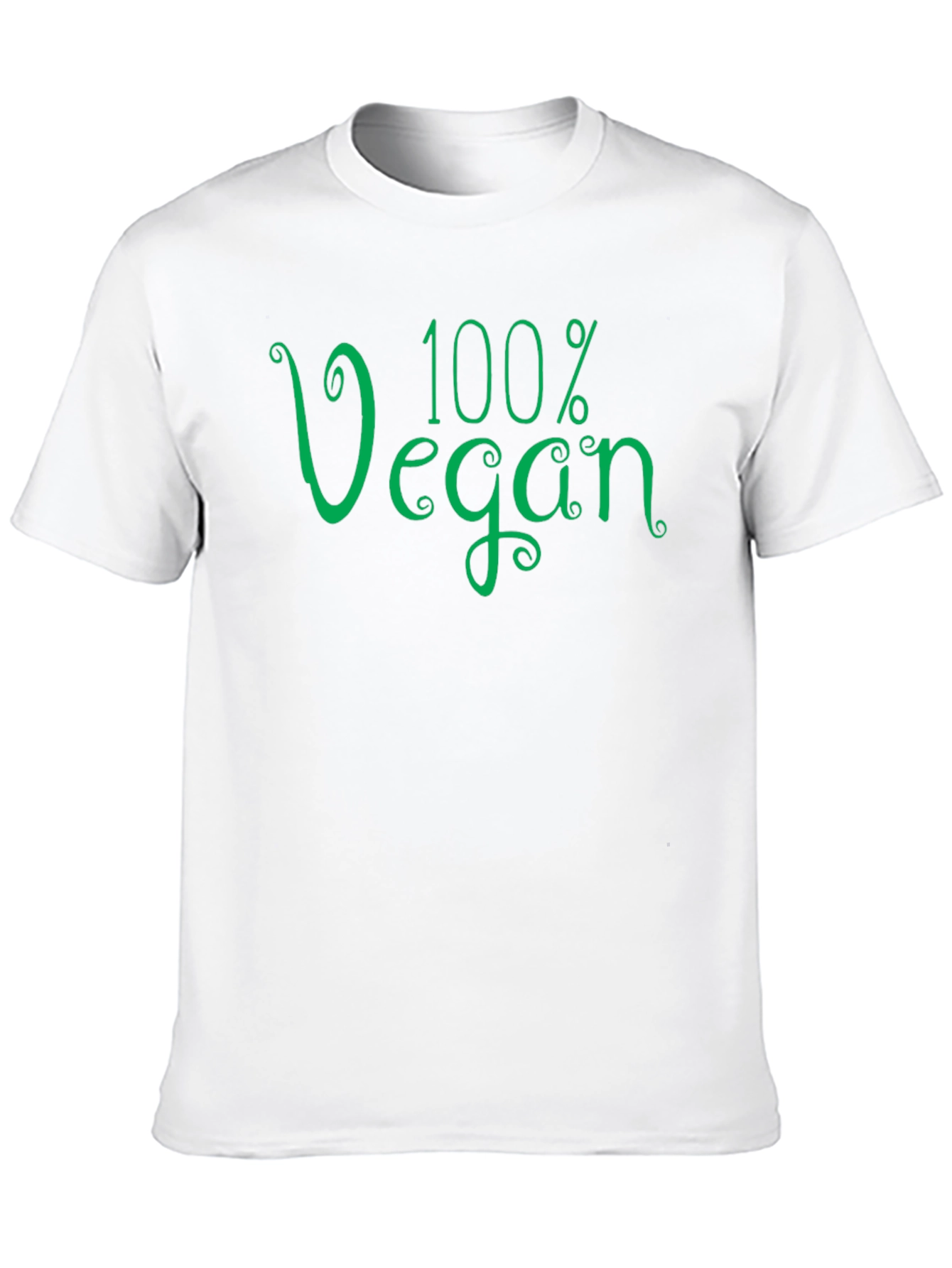 100% Vegan Graphic Tee - Soft & Stylish