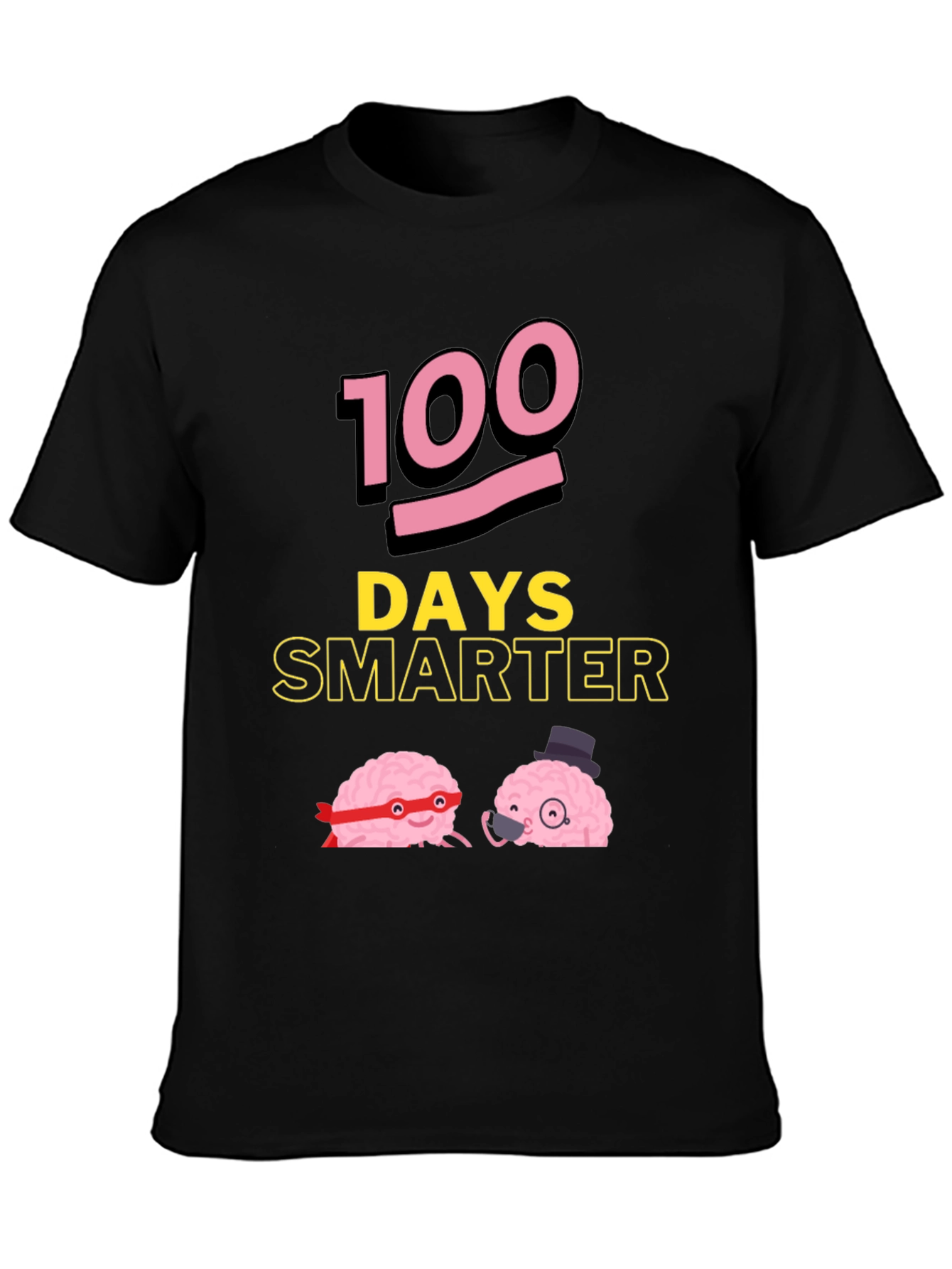 100 Days Smarter Funny Brains T-Shirt