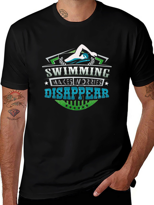 Swimming Makes Worries Disappear T-Shirt