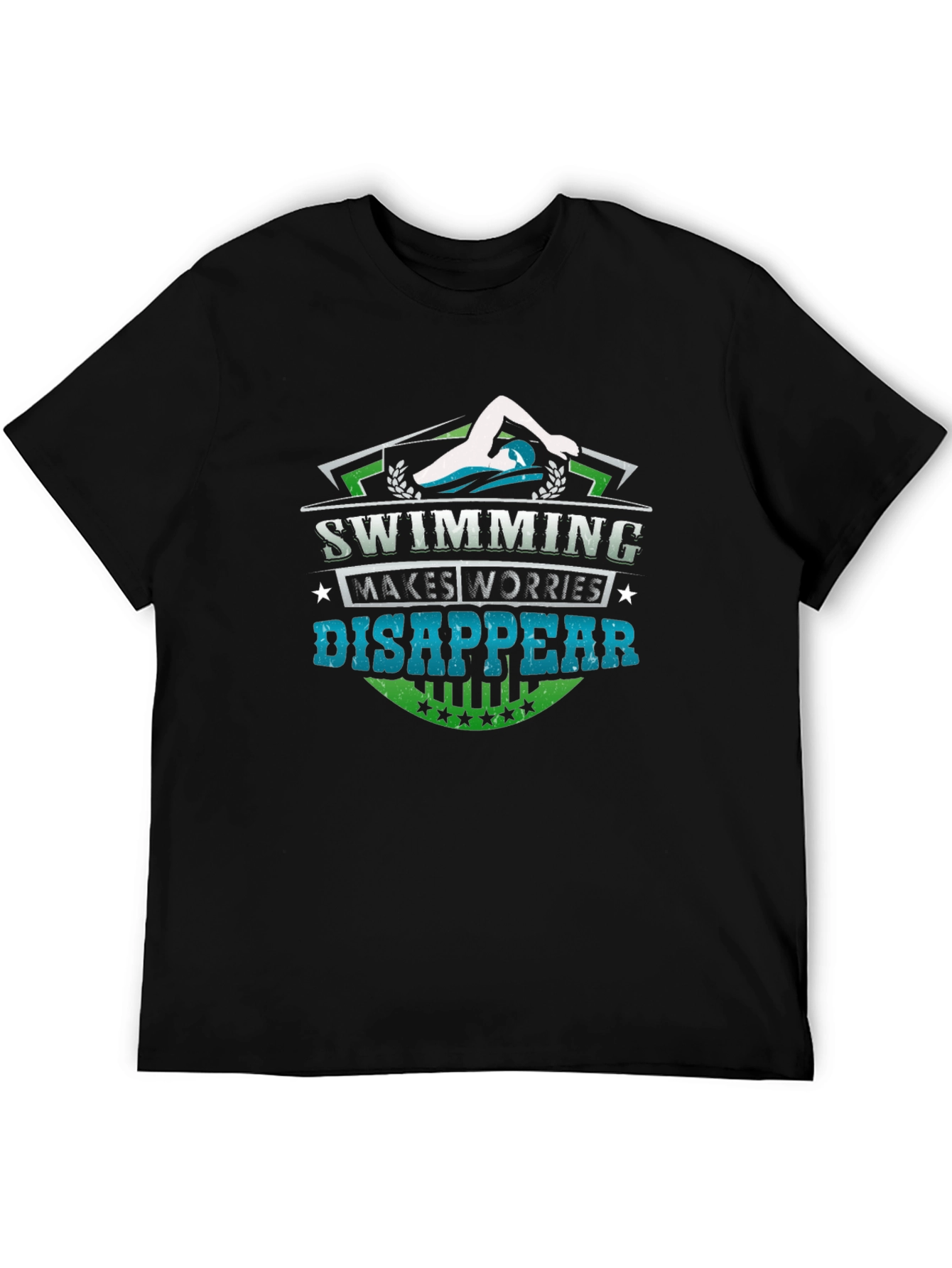 Swimming Makes Worries Disappear T-Shirt