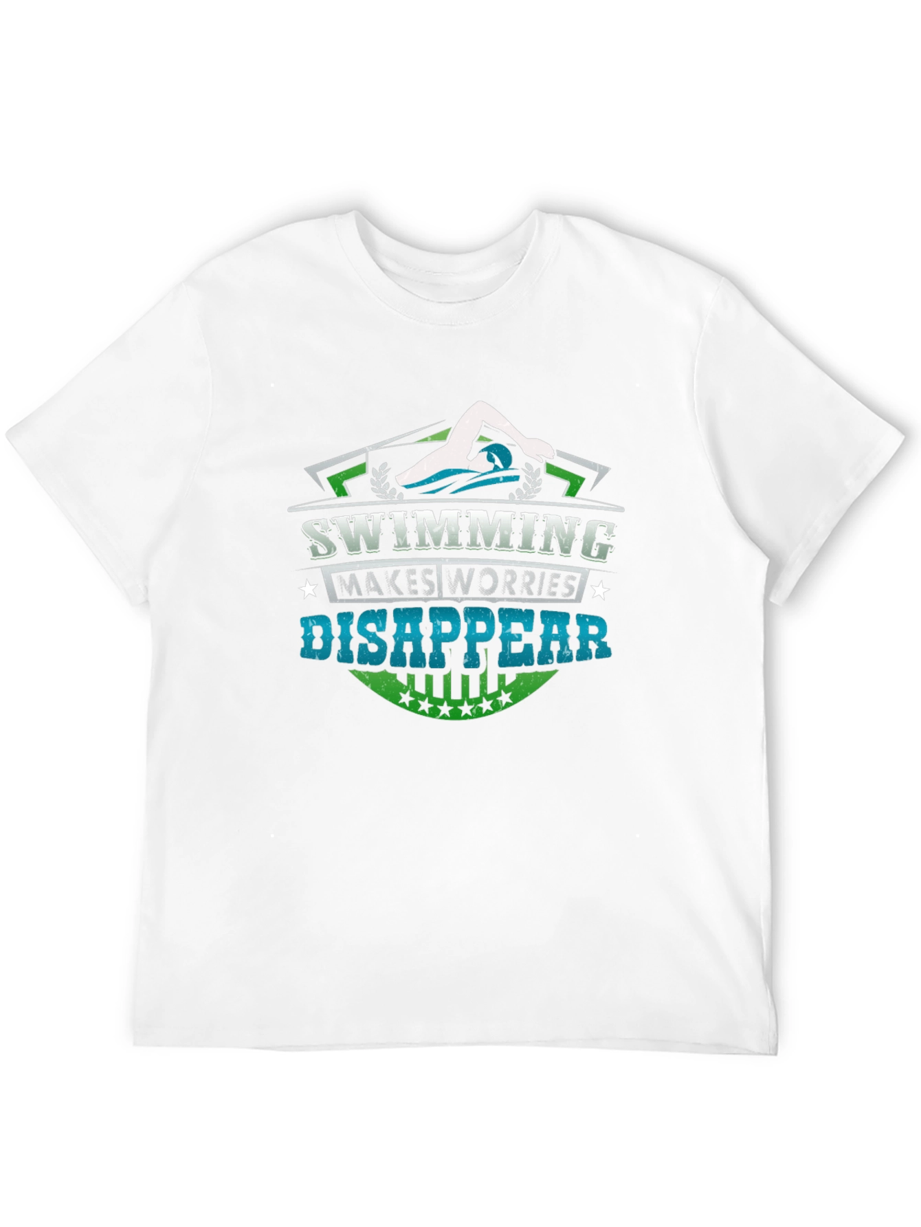 Swimming Makes Worries Disappear T-Shirt