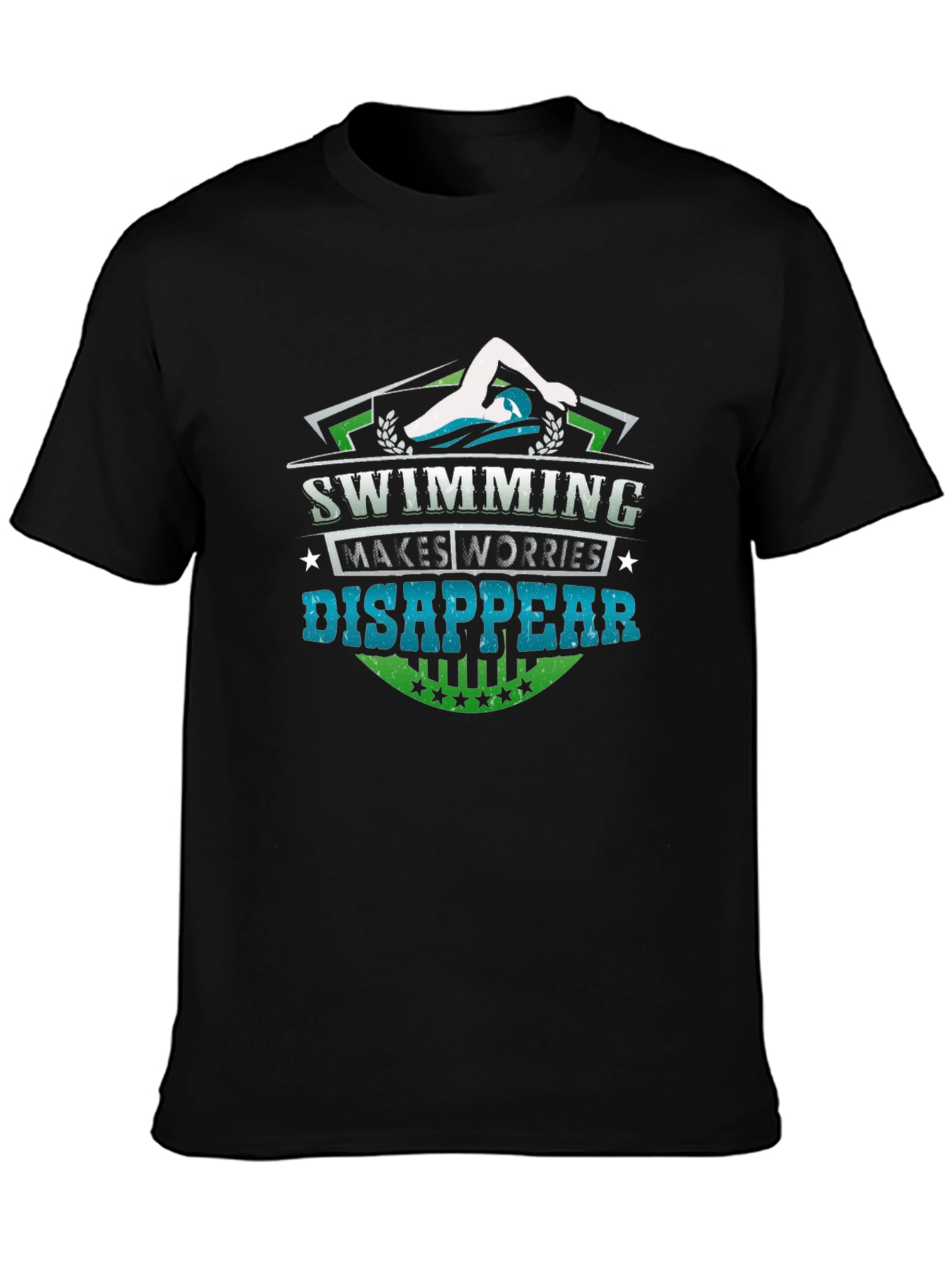Swimming Makes Worries Disappear T-Shirt