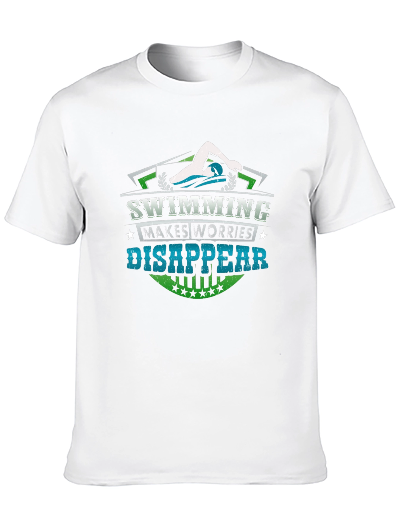 Swimming Makes Worries Disappear T-Shirt