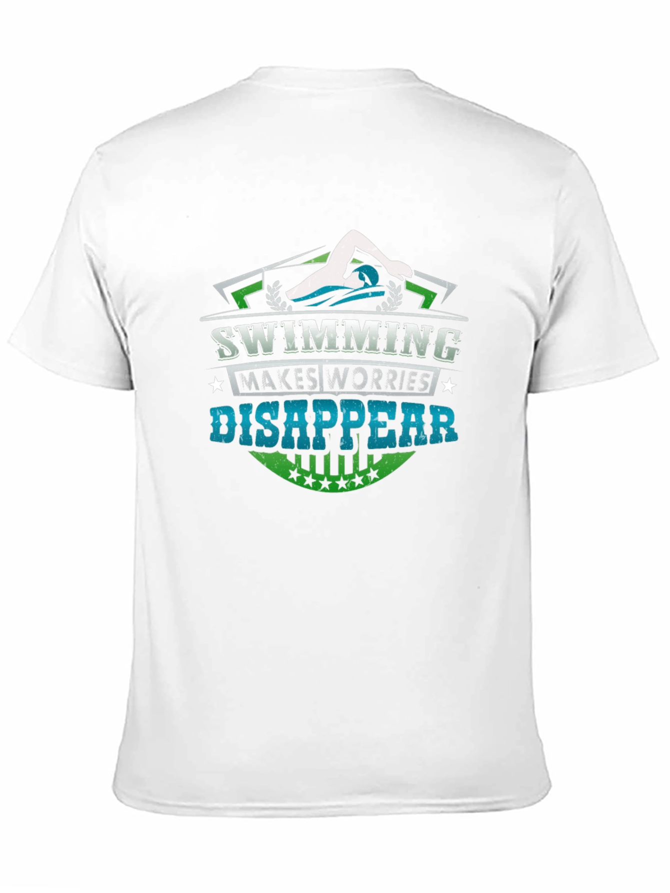 Swimming Makes Worries Disappear T-Shirt