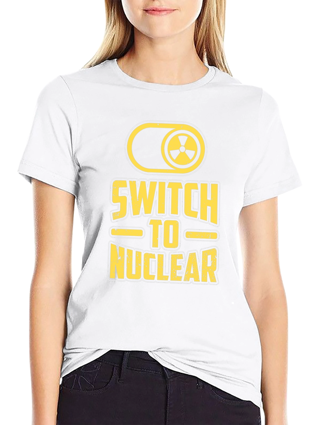 Switch to Nuclear T-Shirt - Funny Science Tee