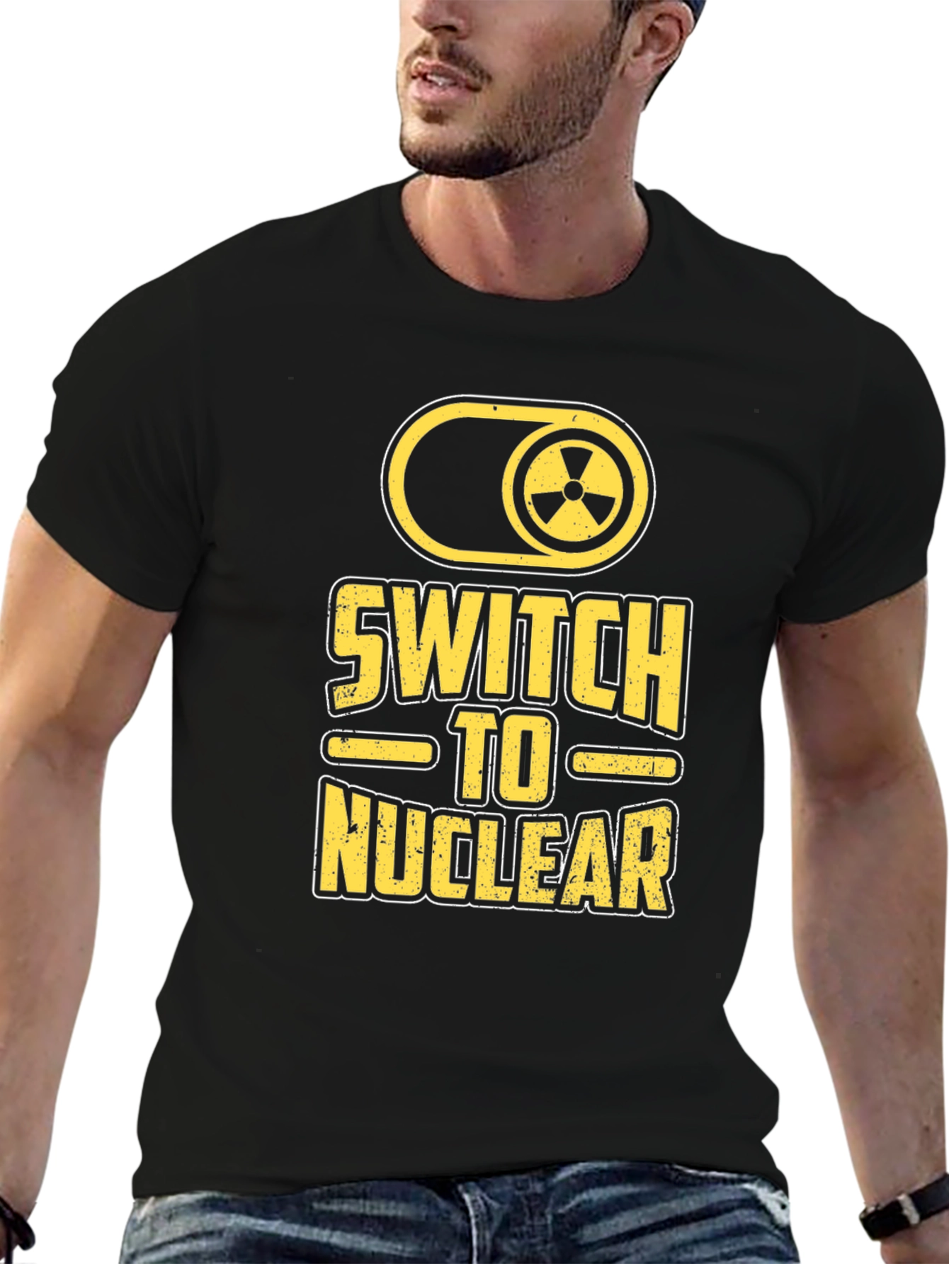 Switch to Nuclear T-Shirt - Funny Science Tee