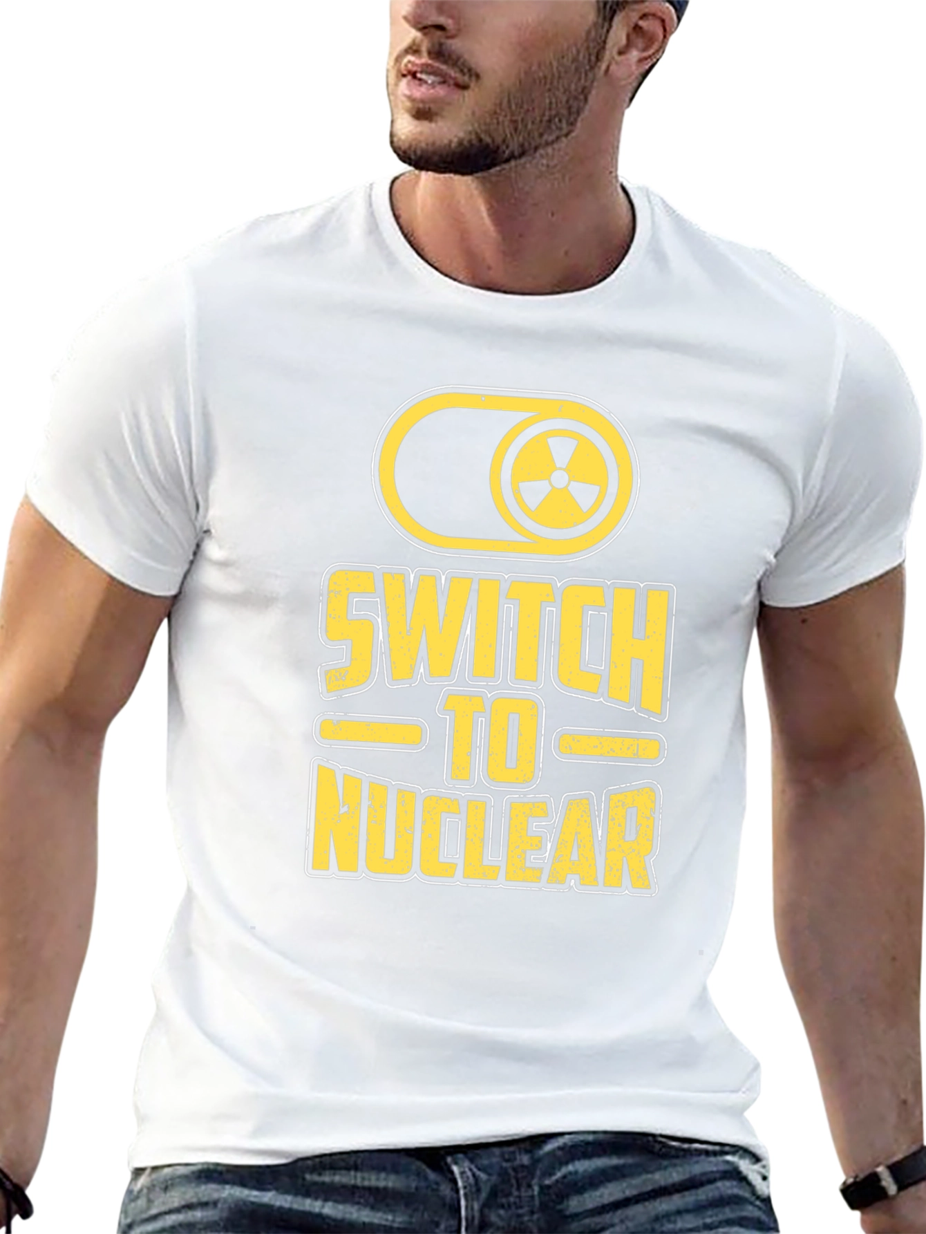 Switch to Nuclear T-Shirt - Funny Science Tee