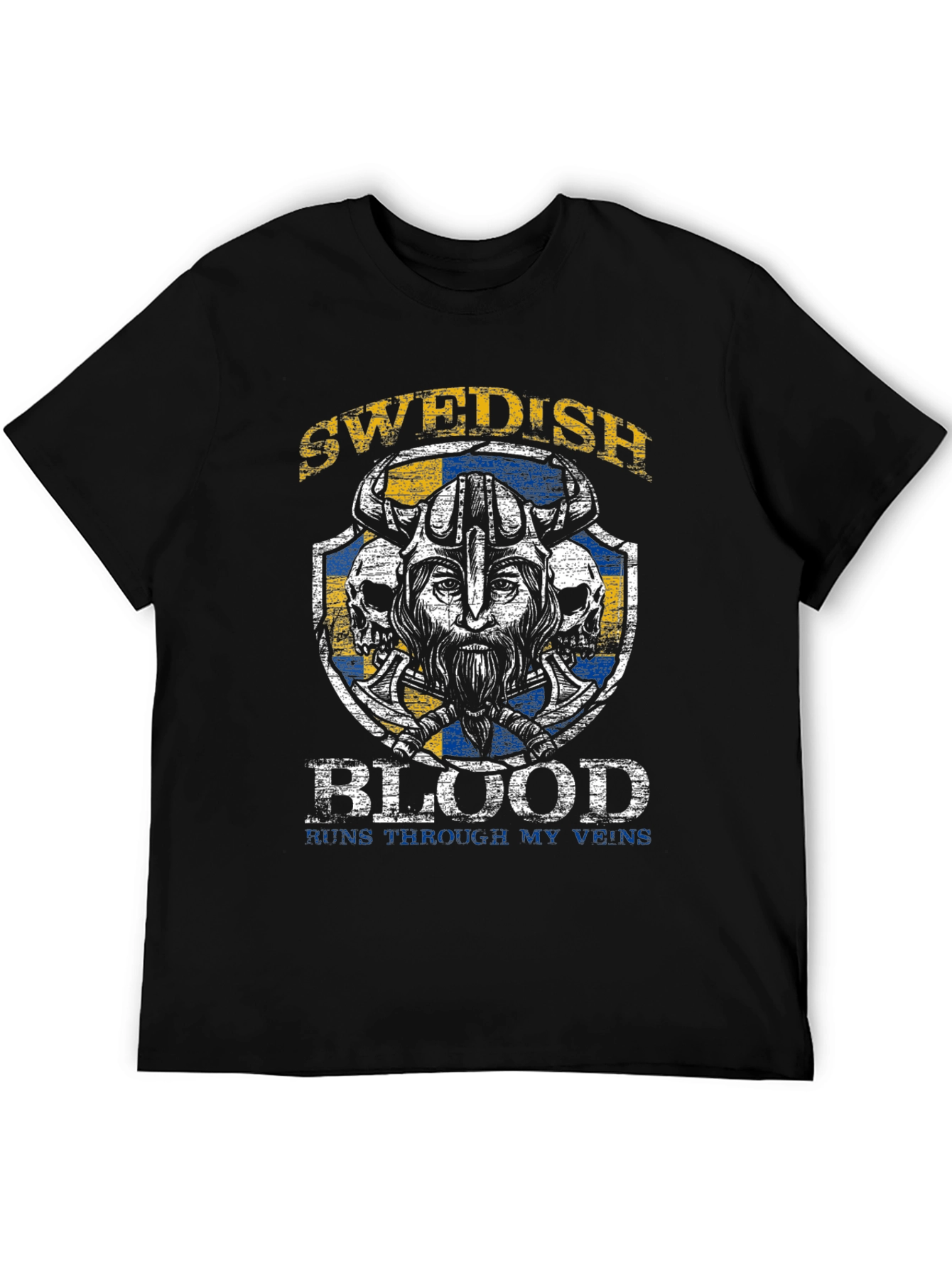 Swedish Blood Viking T-Shirt