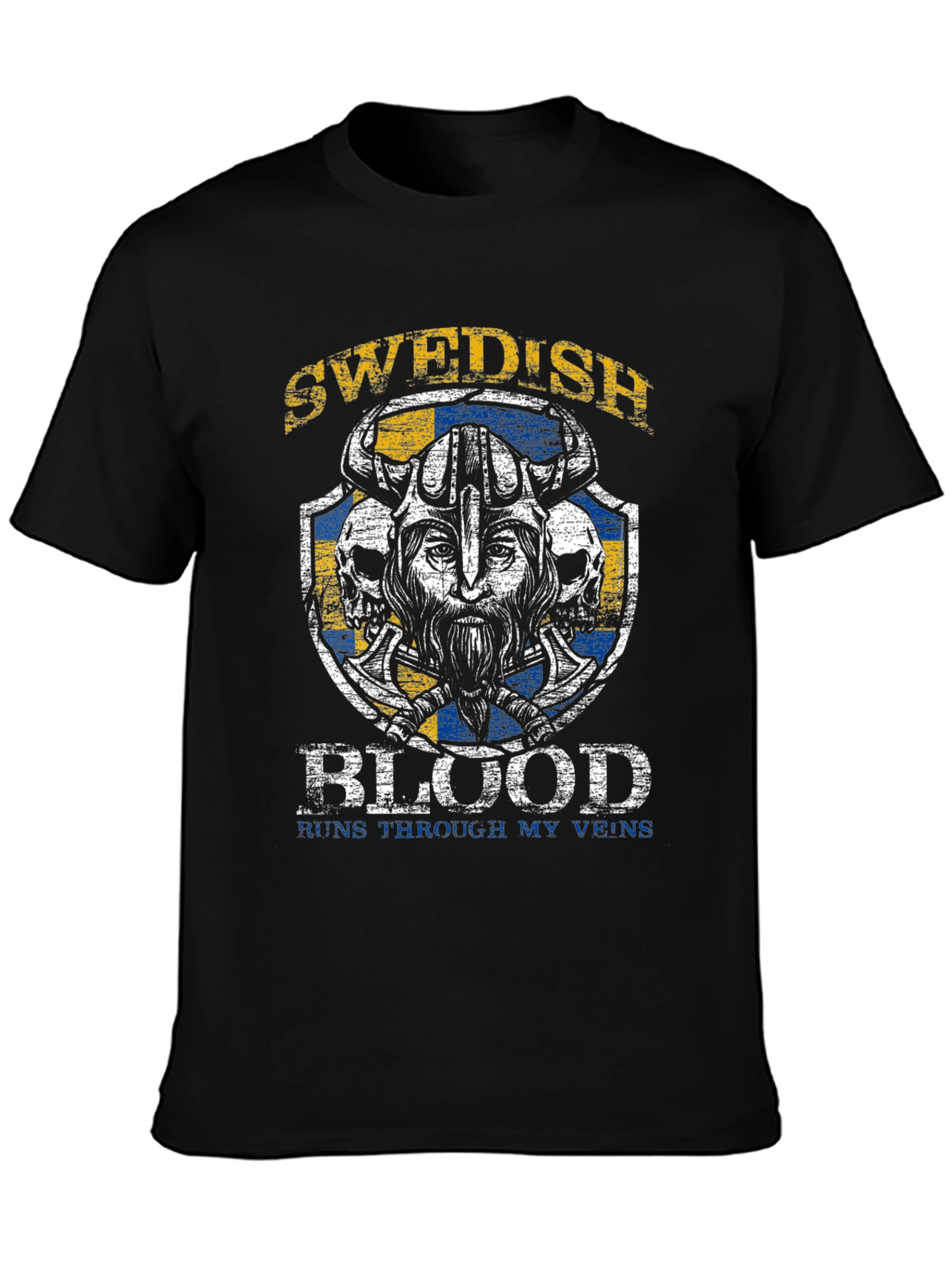 Swedish Blood Viking T-Shirt