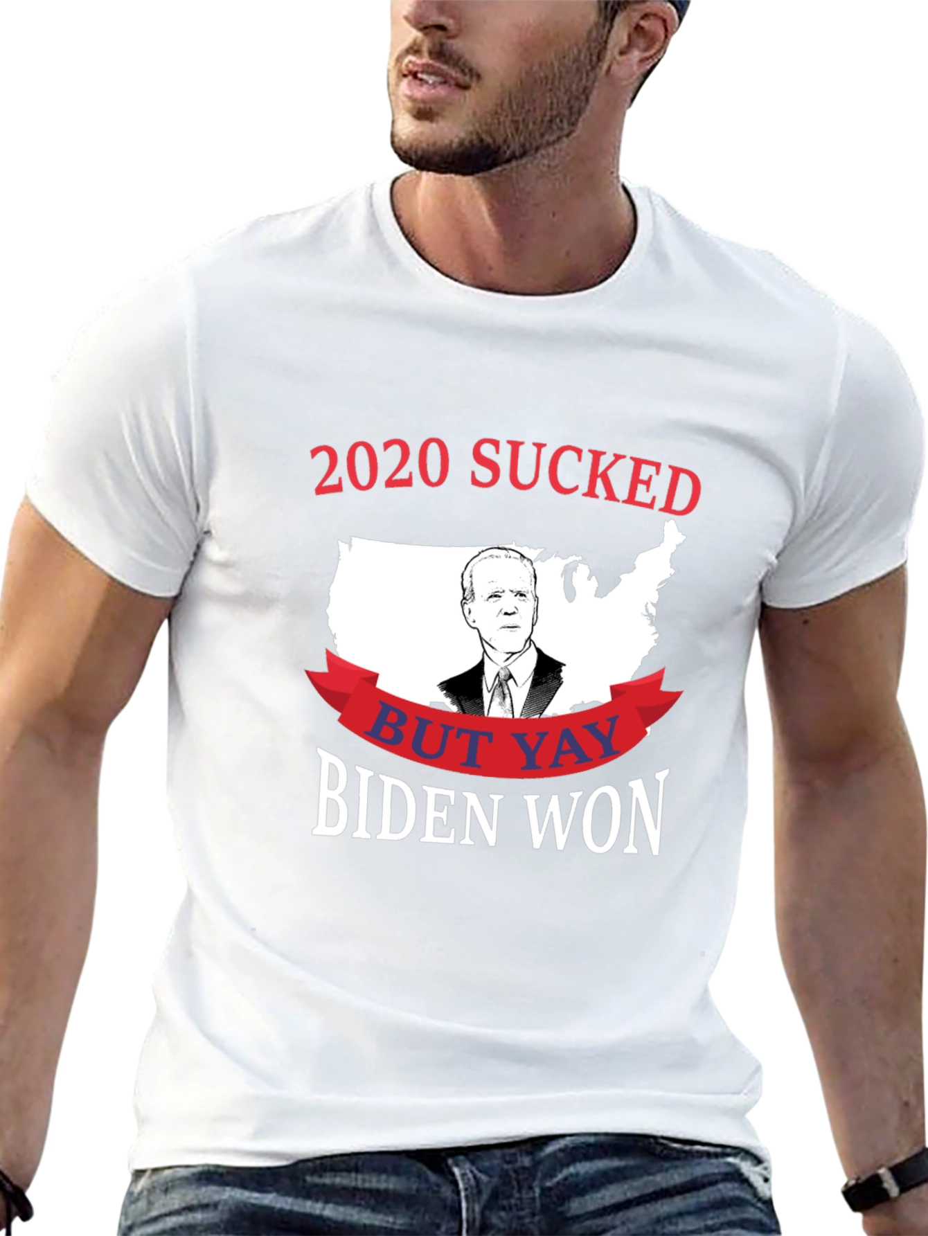 2020 Sucked But Yay Biden Won Political T-Shirt