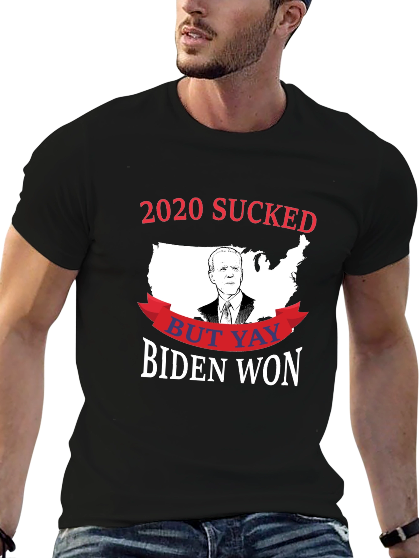 2020 Sucked But Yay Biden Won Political T-Shirt