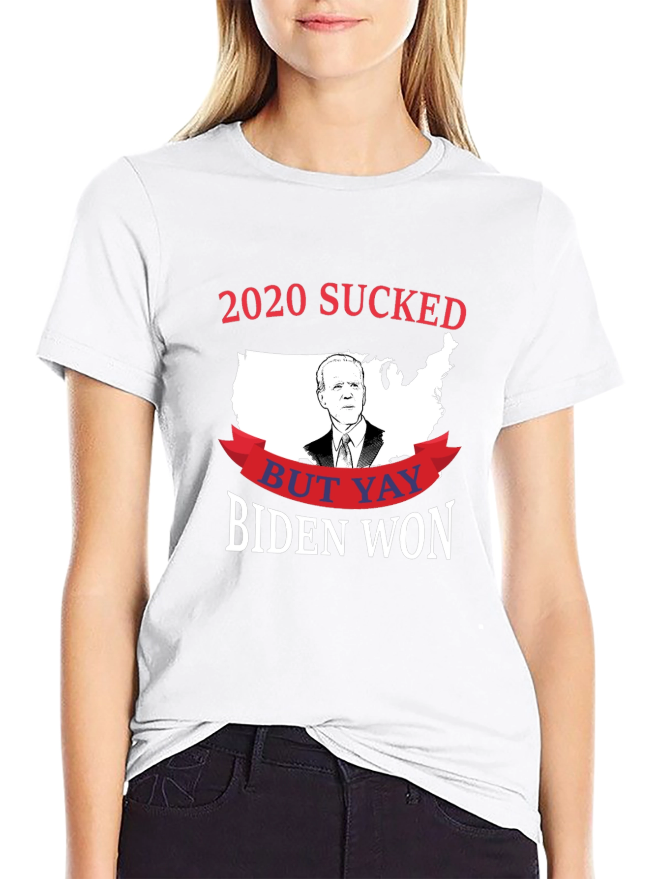2020 Sucked But Yay Biden Won Political T-Shirt