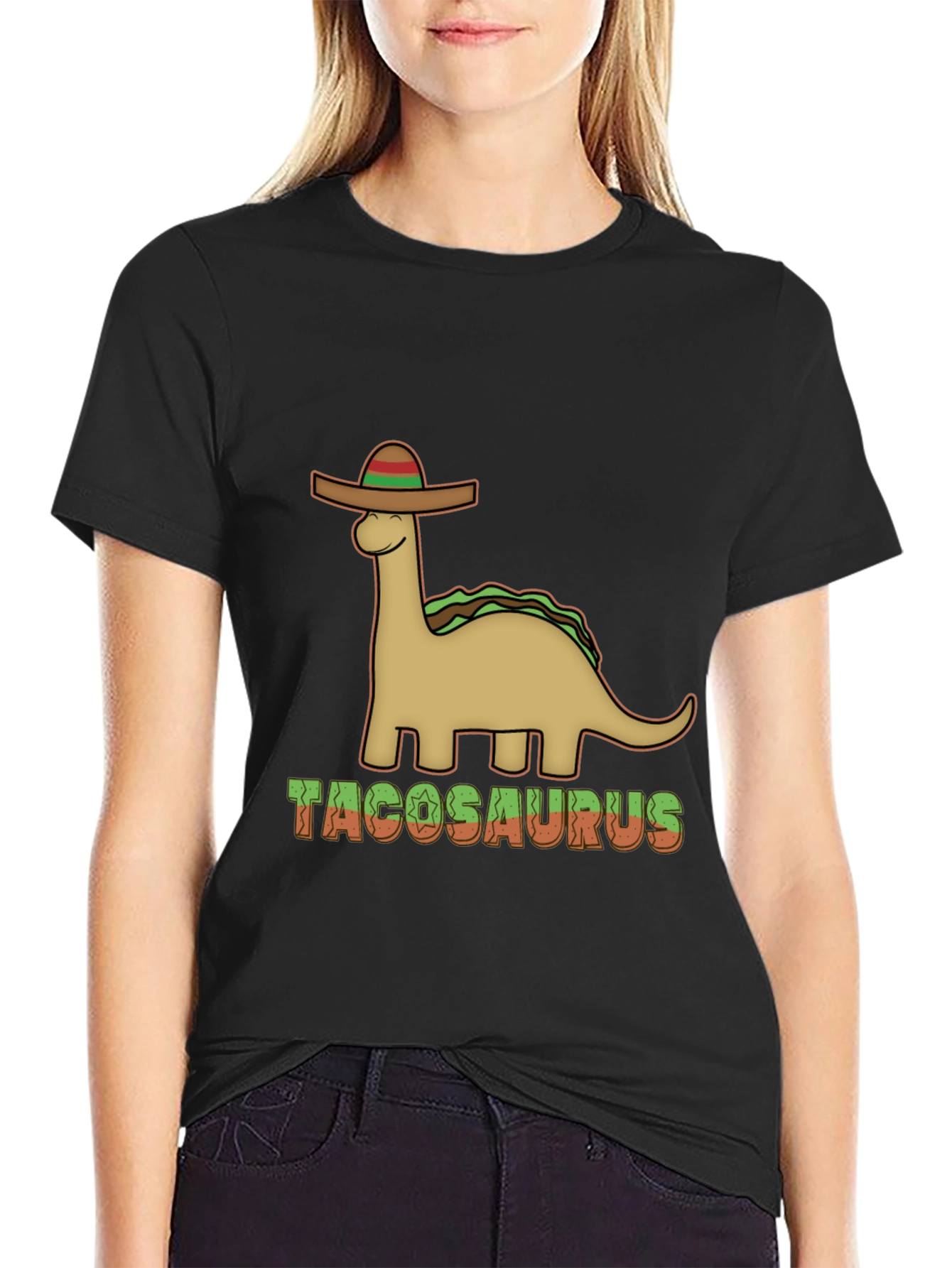 Tacosaurus T-Shirt - Fun Dinosaur Taco Lover Tee