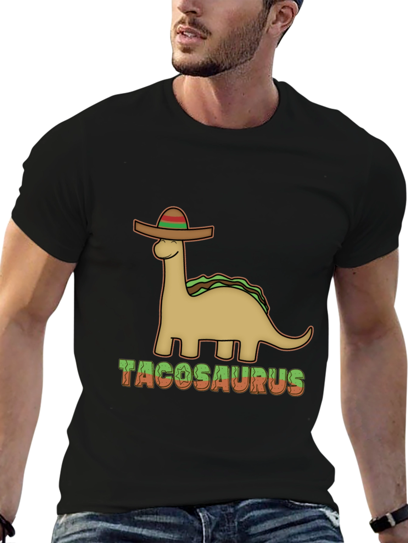 Tacosaurus T-Shirt - Fun Dinosaur Taco Lover Tee