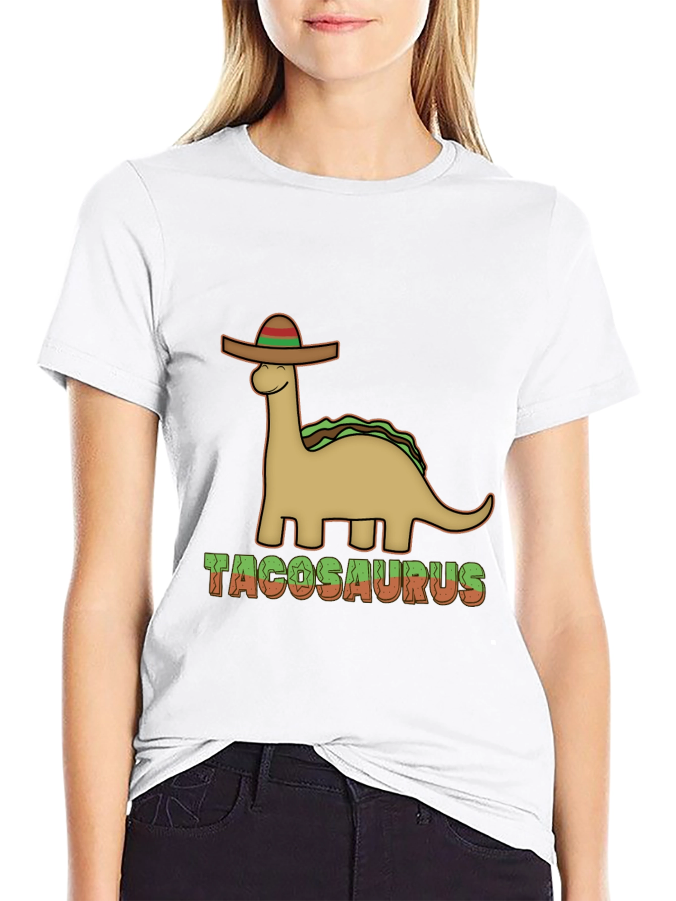 Tacosaurus T-Shirt - Fun Dinosaur Taco Lover Tee