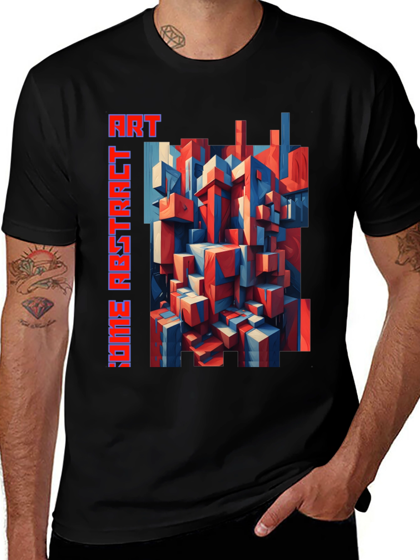 Abstract Art Graphic Tee