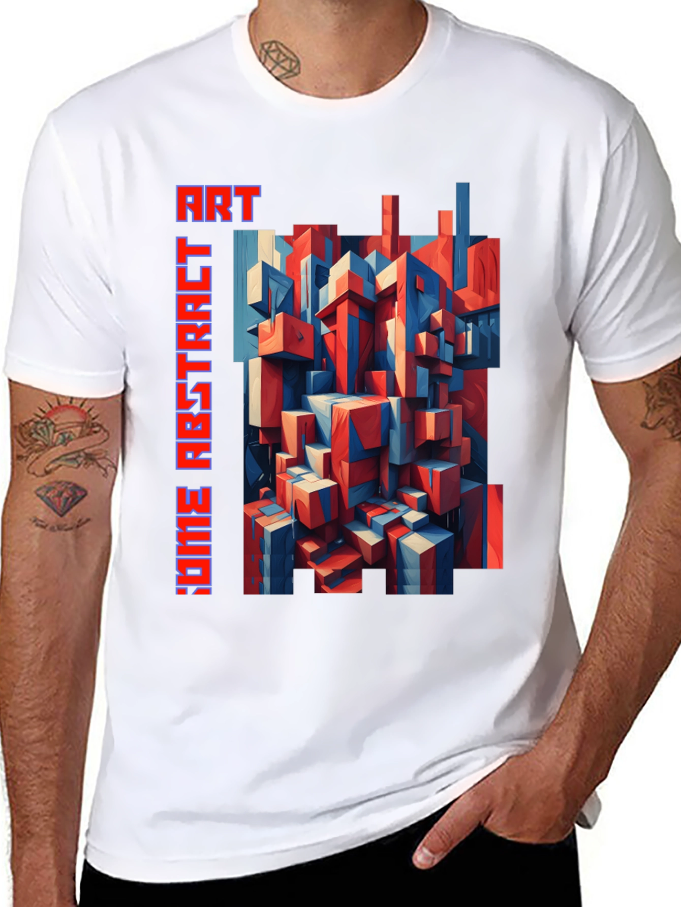 Abstract Art Graphic Tee