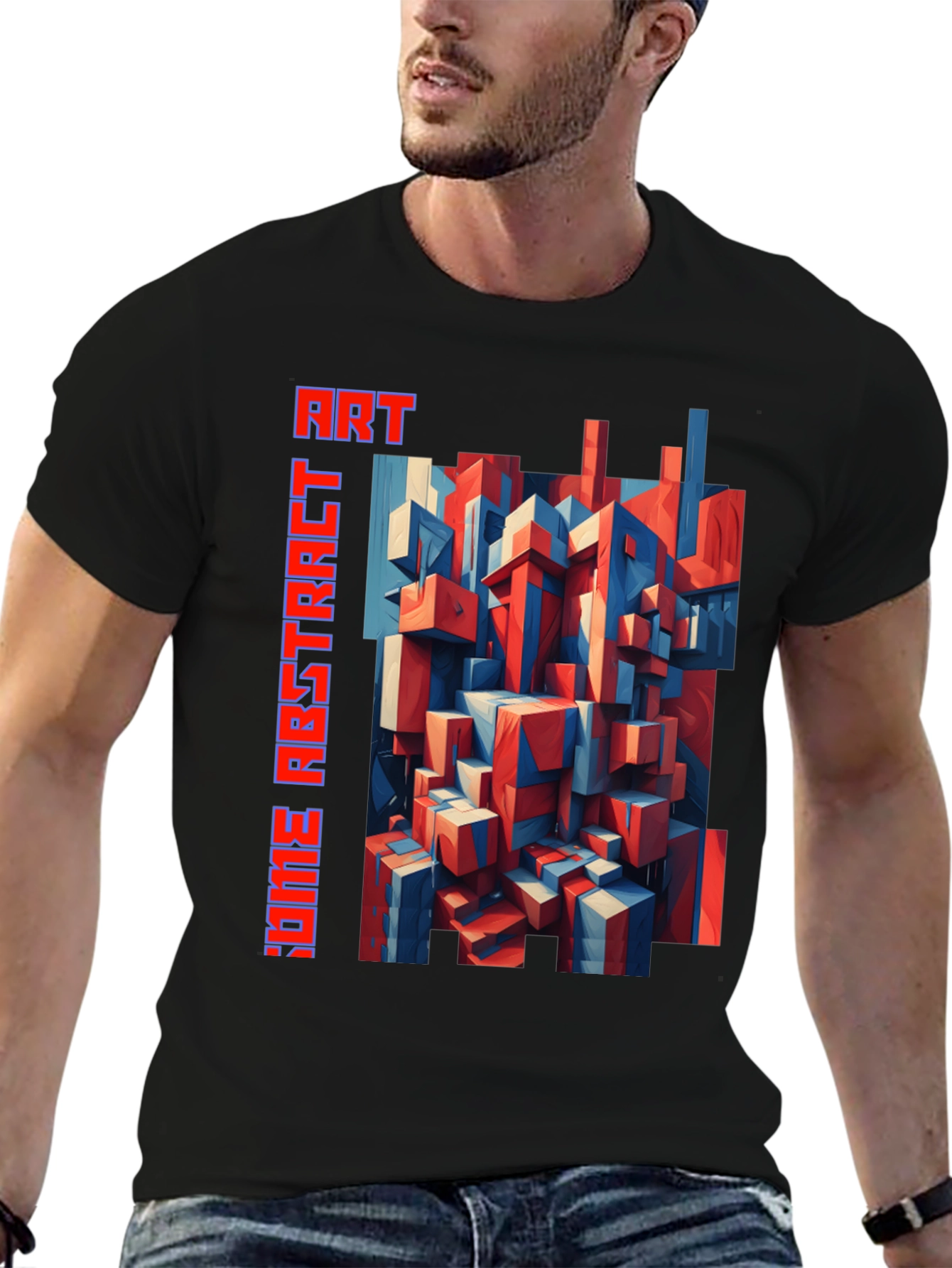 Abstract Art Graphic Tee