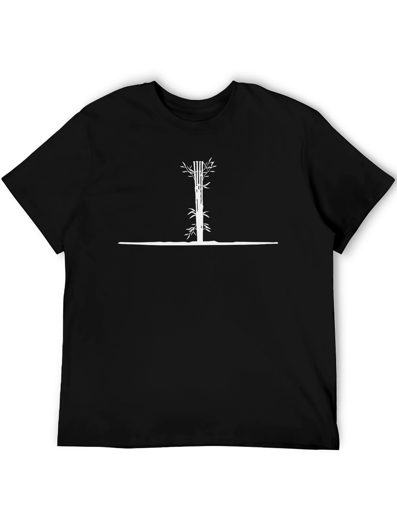 Abstract Bamboo Forest Graphic Tee