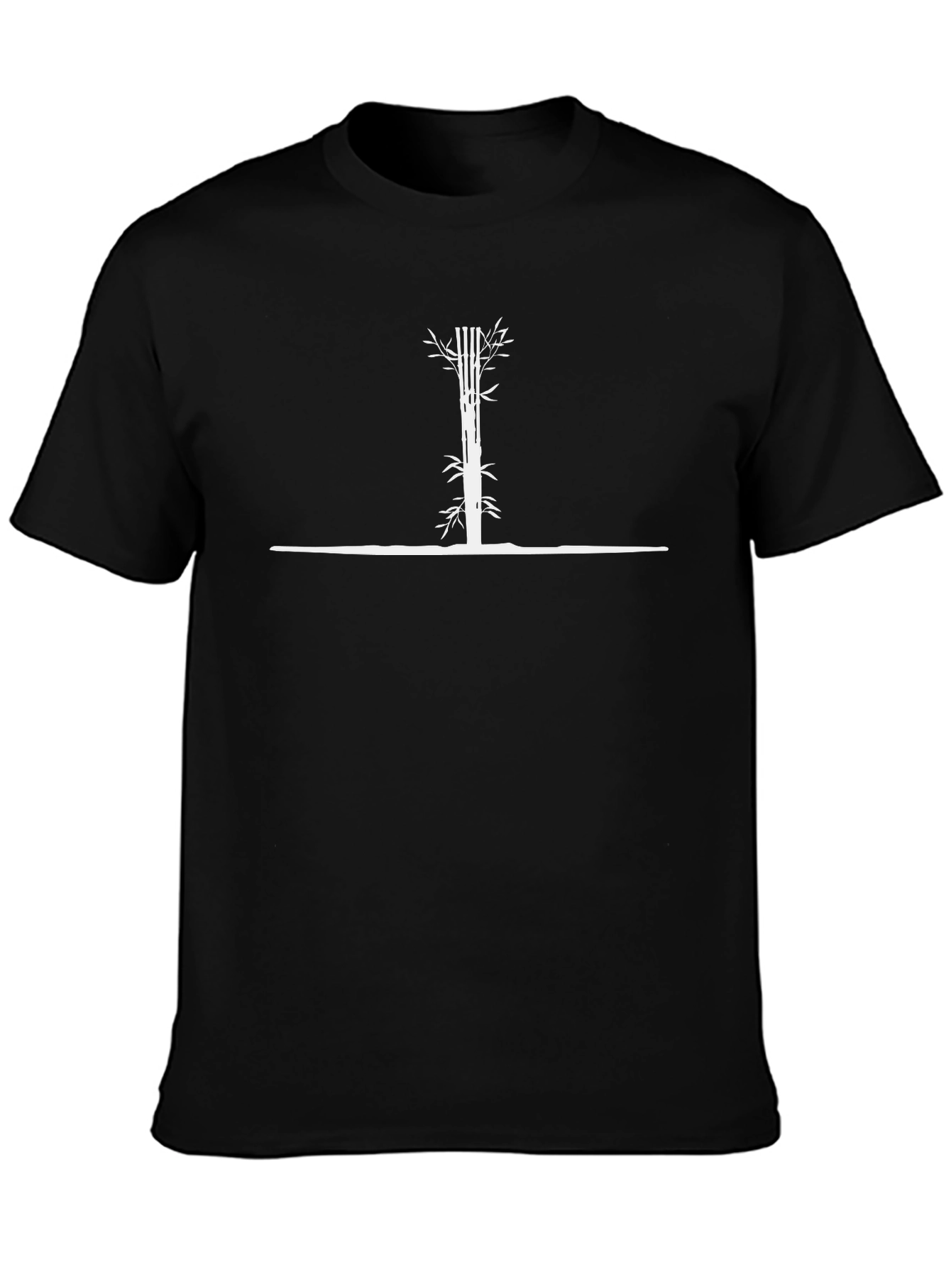 Abstract Bamboo Forest Graphic Tee
