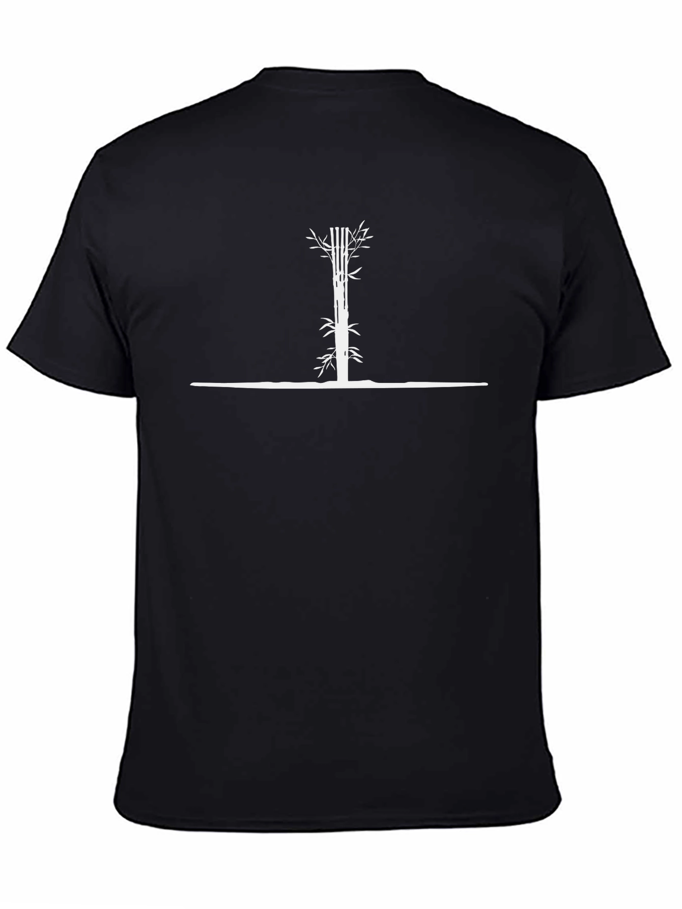 Abstract Bamboo Forest Graphic Tee