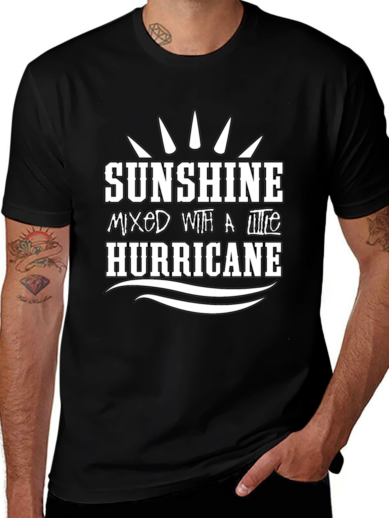 Sunshine Mixed With A Little Hurricane T-Shirt