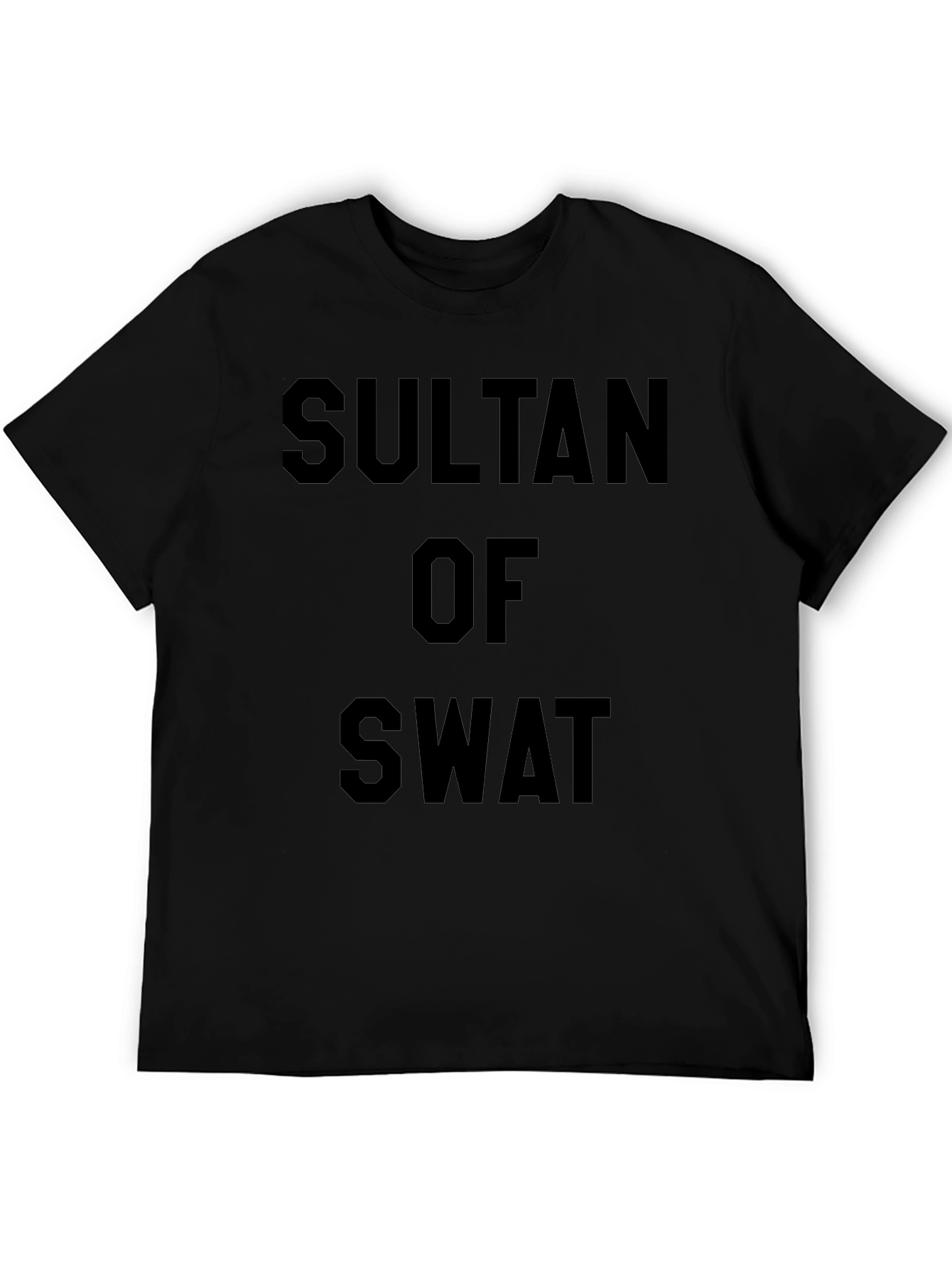 Sultan of Swat Black Graphic T-Shirt