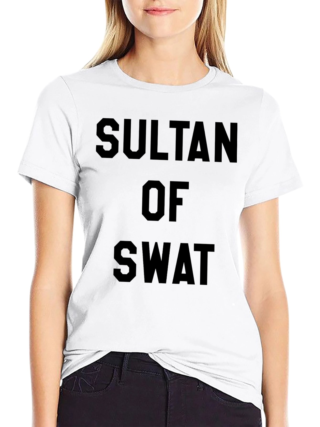 Sultan of Swat Black Graphic T-Shirt
