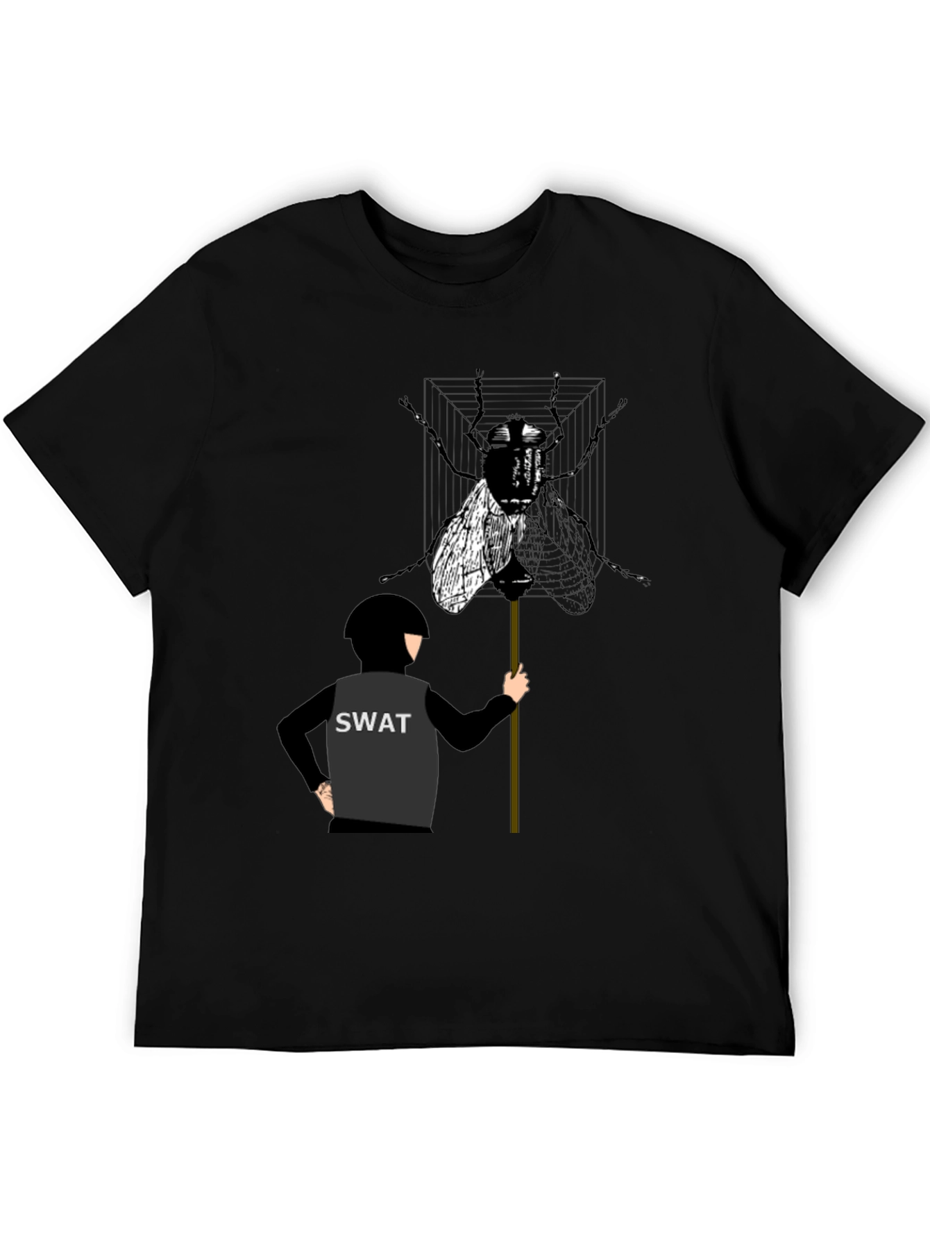 SWAT Team Fly T-Shirt - Unique Graphic Tee