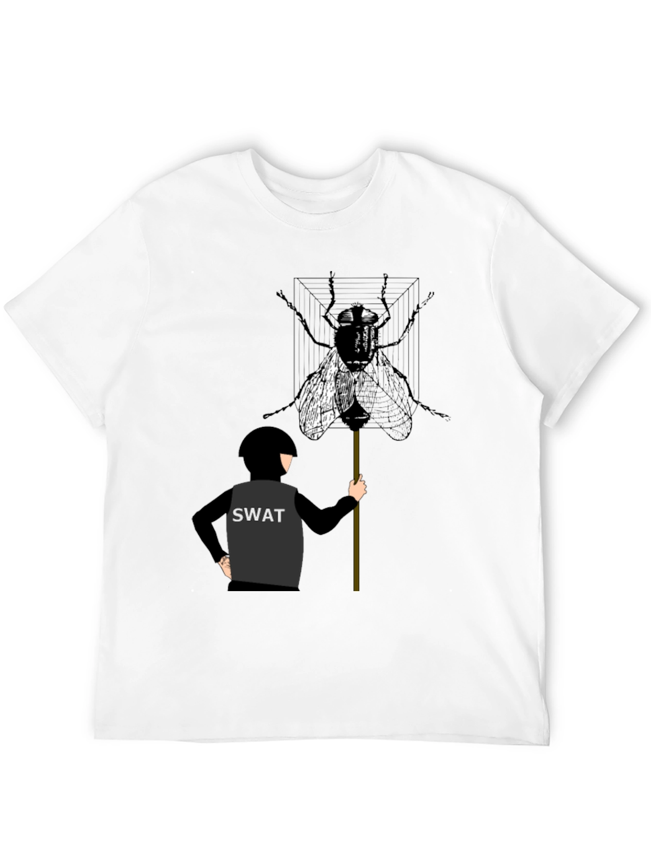SWAT Team Fly T-Shirt - Unique Graphic Tee
