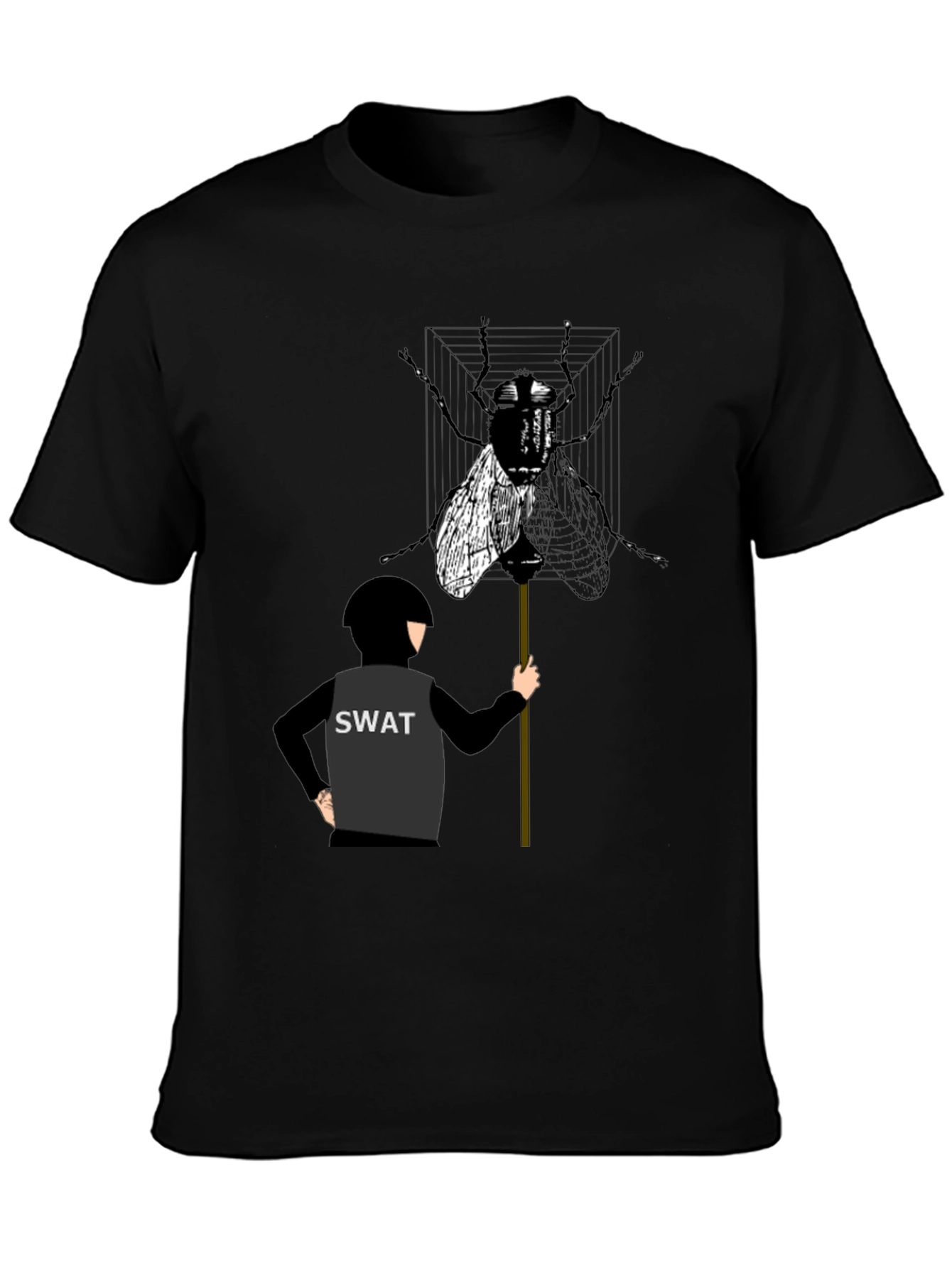 SWAT Team Fly T-Shirt - Unique Graphic Tee