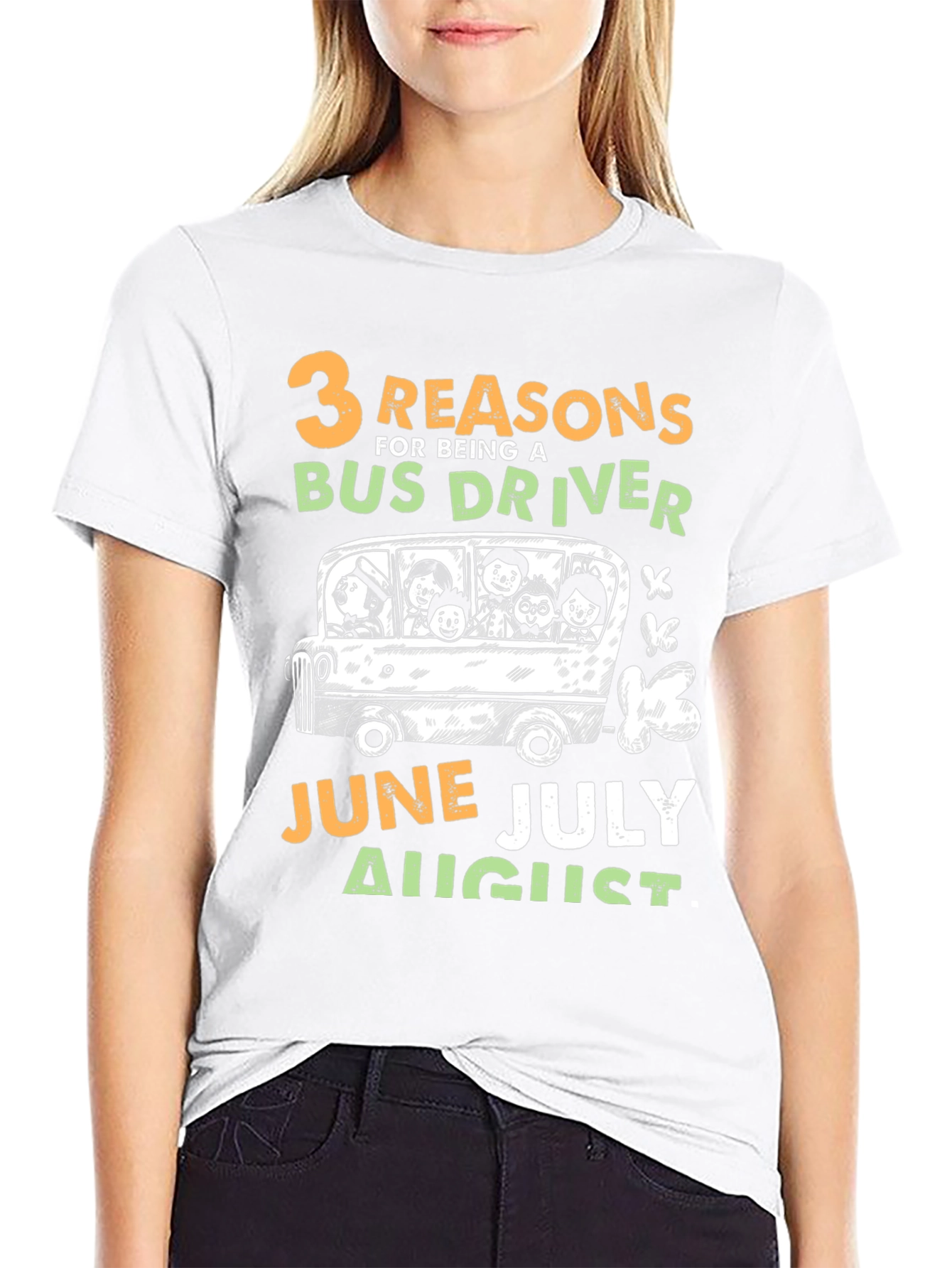 3 Reasons Bus Driver T-Shirt Summer Months