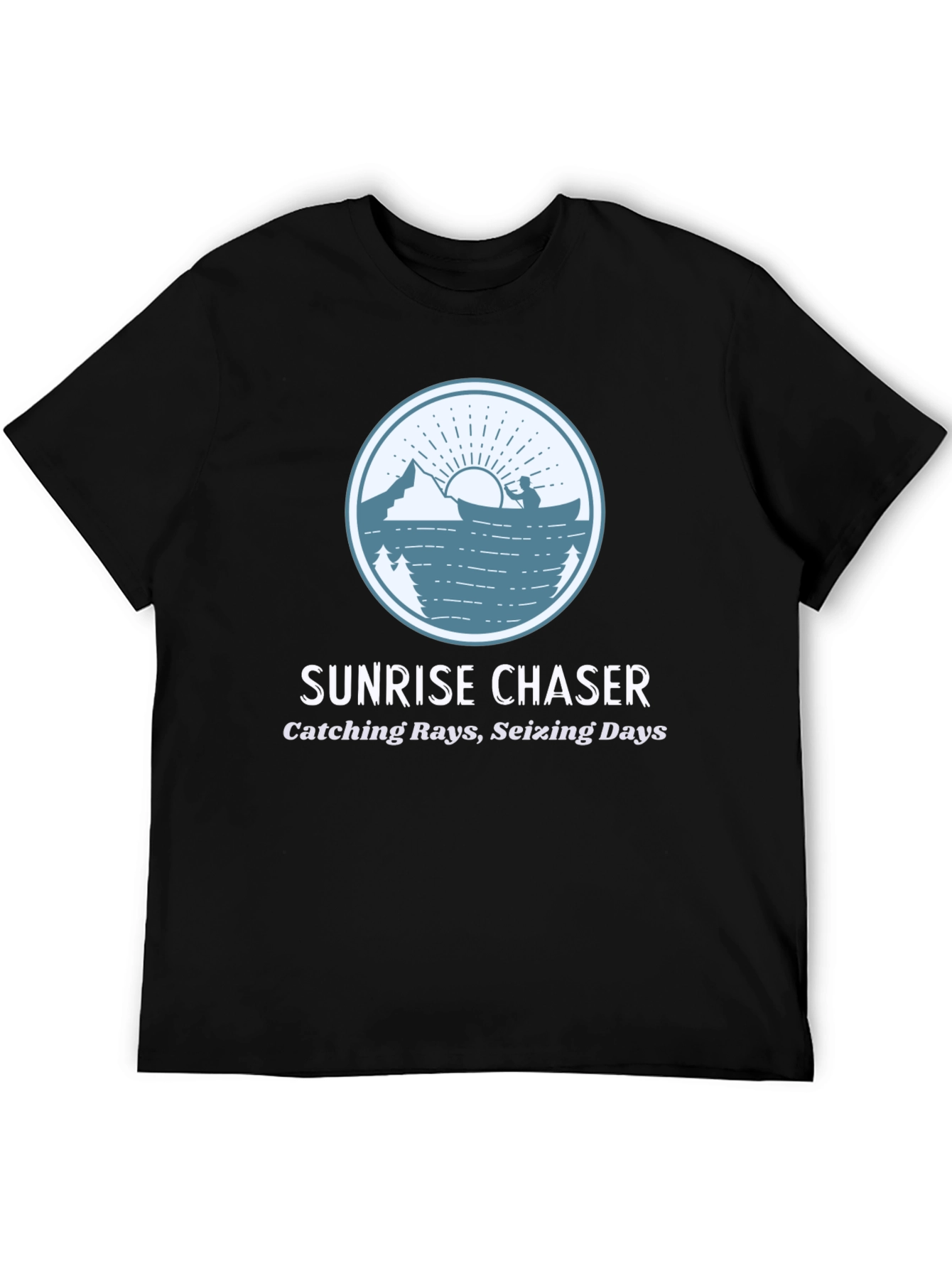 Sunrise Chaser Graphic T-Shirt - Catching Rays Seizing Days