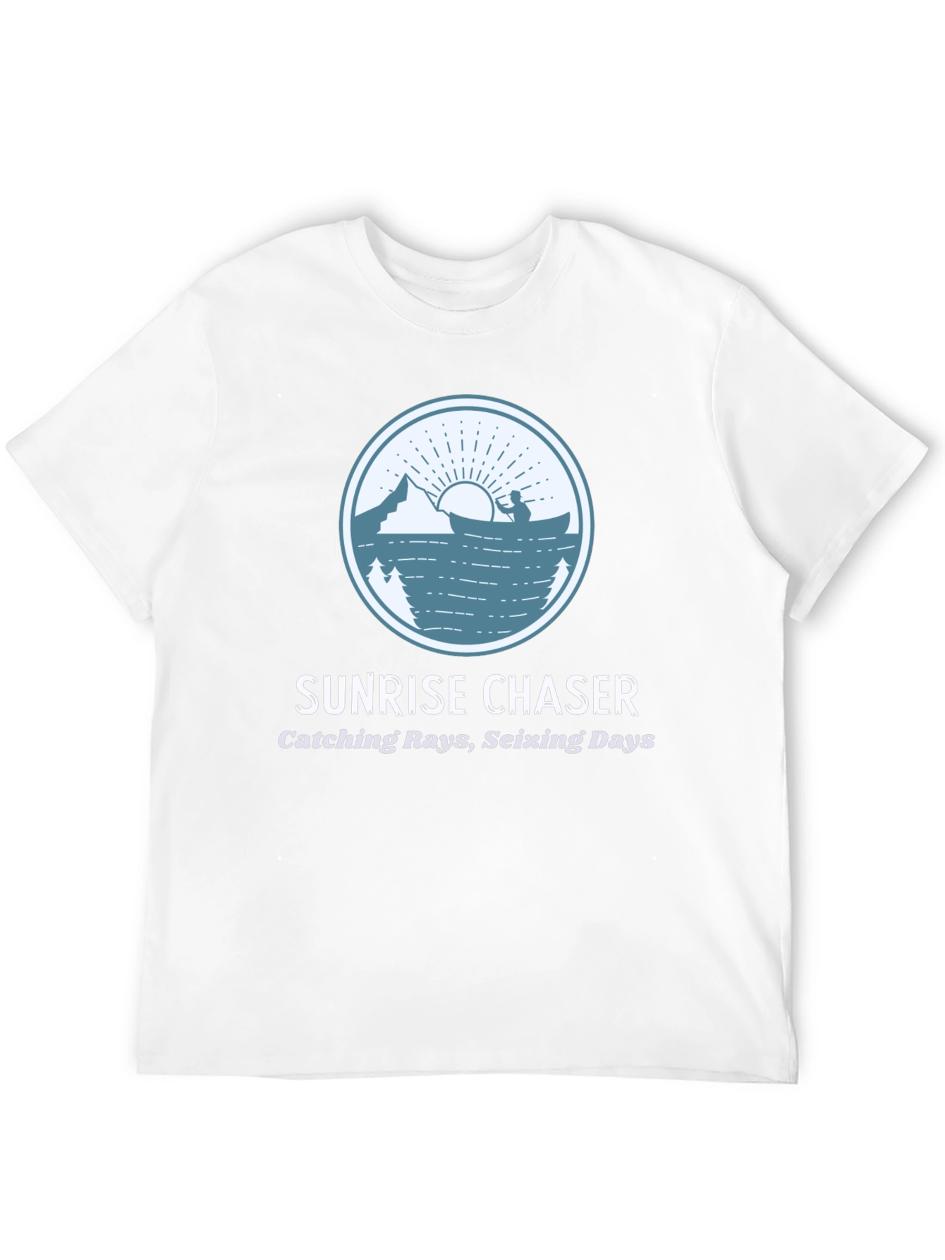 Sunrise Chaser Graphic T-Shirt - Catching Rays Seizing Days