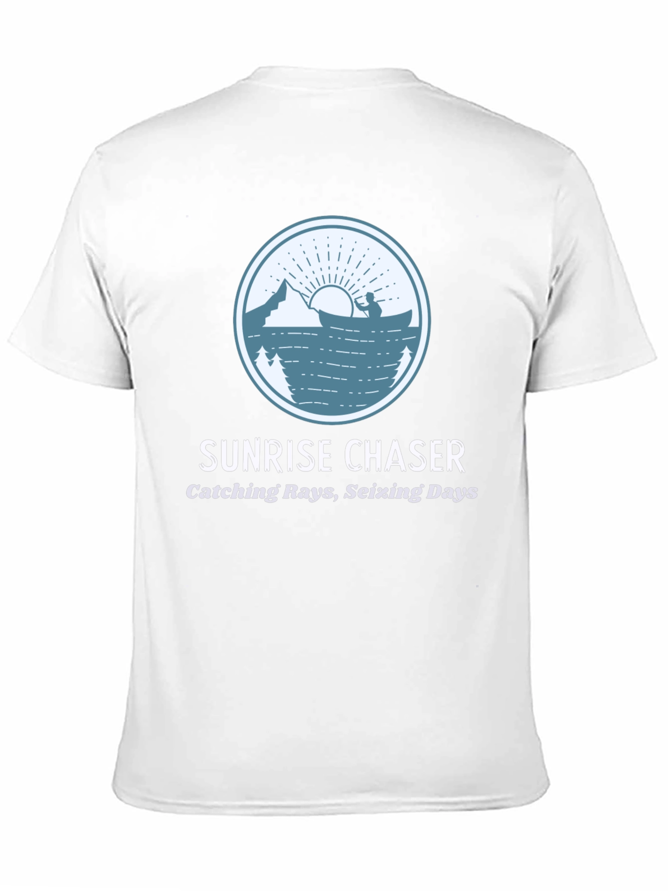 Sunrise Chaser Graphic T-Shirt - Catching Rays Seizing Days