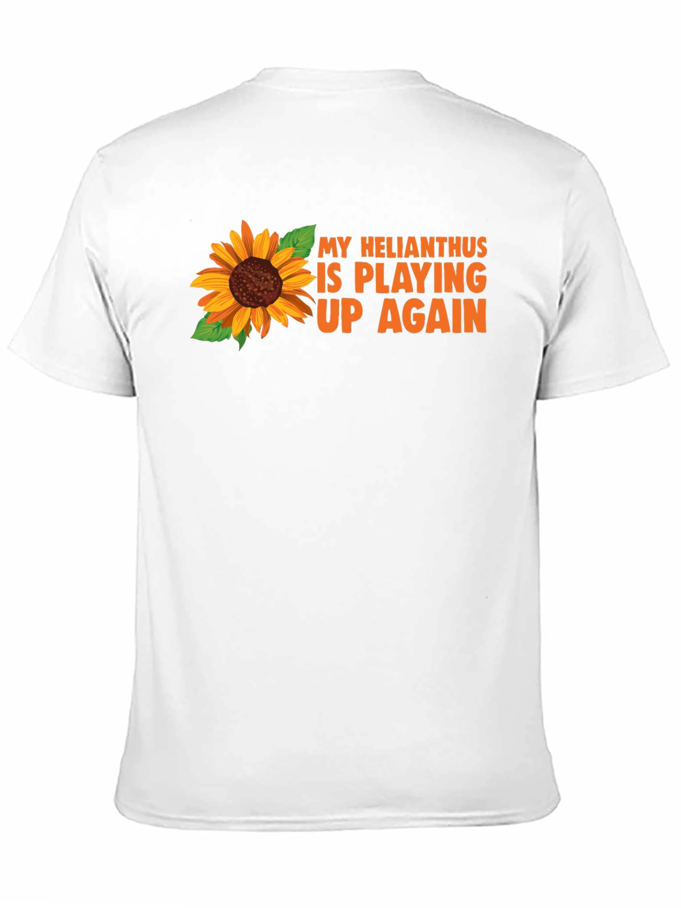 Sunflower Graphic T-Shirt - Helianthus Pun