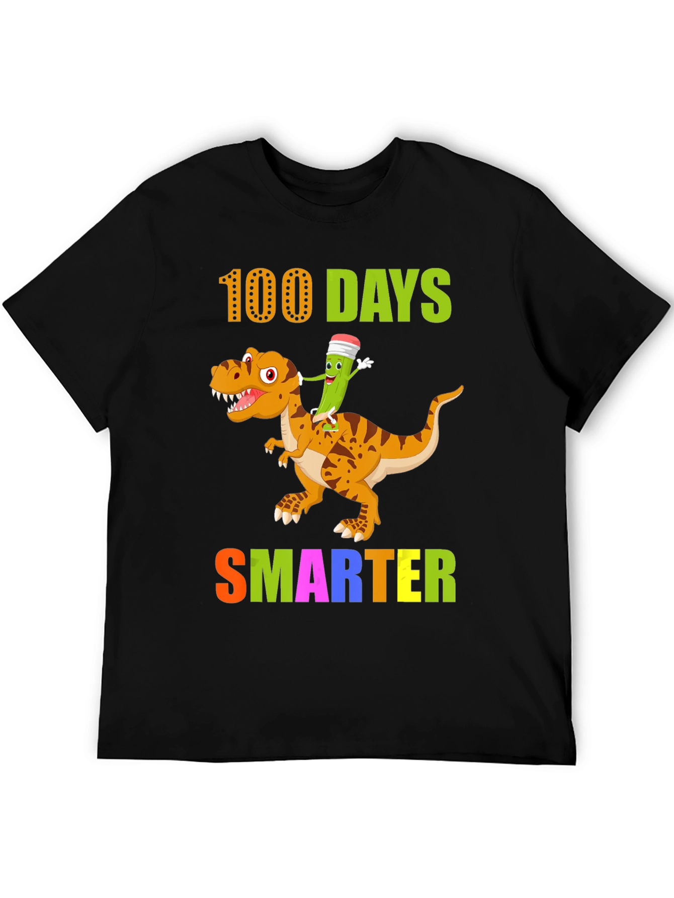 100 Days Smarter Dinosaur T-Shirt