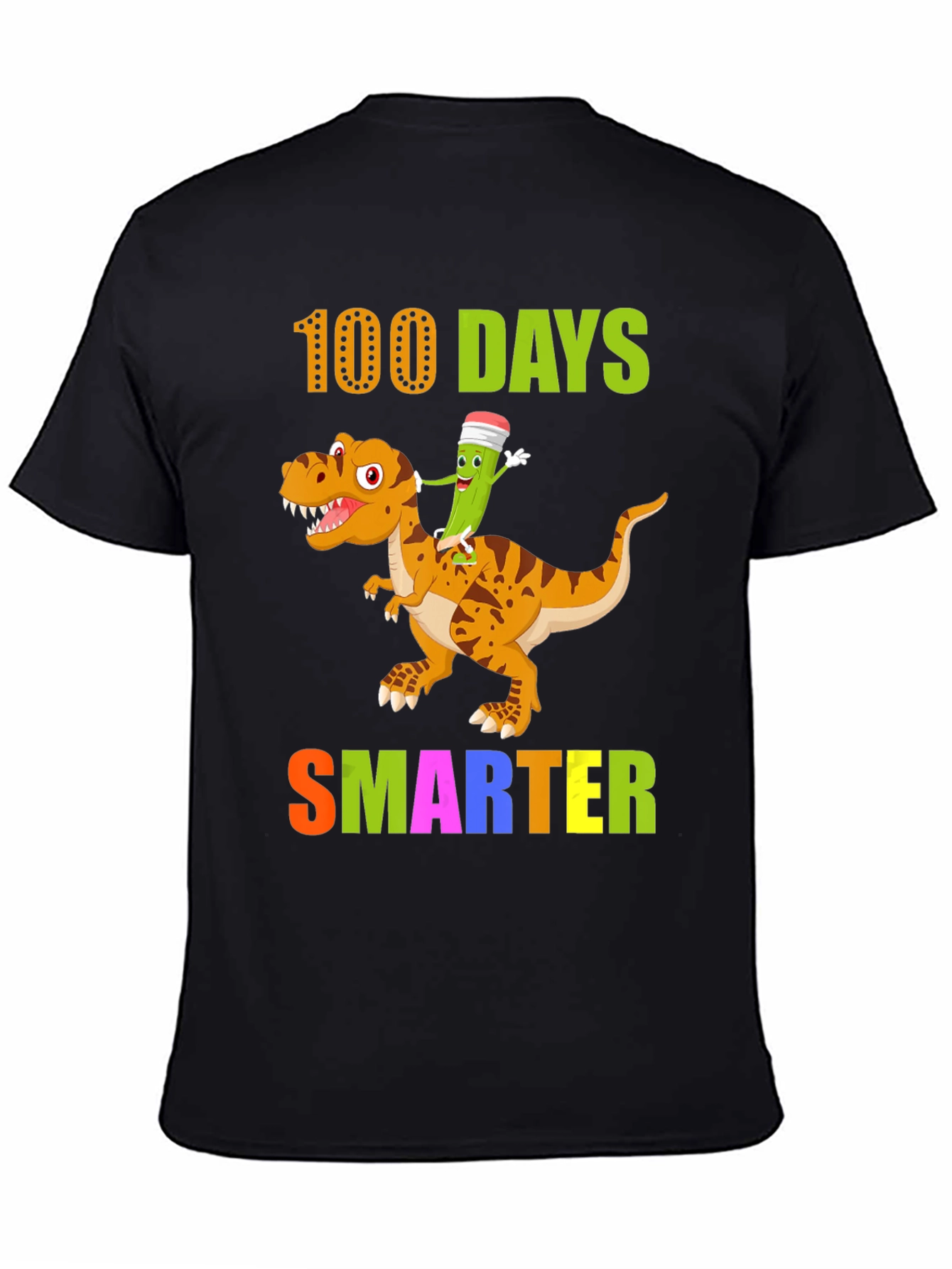 100 Days Smarter Dinosaur T-Shirt
