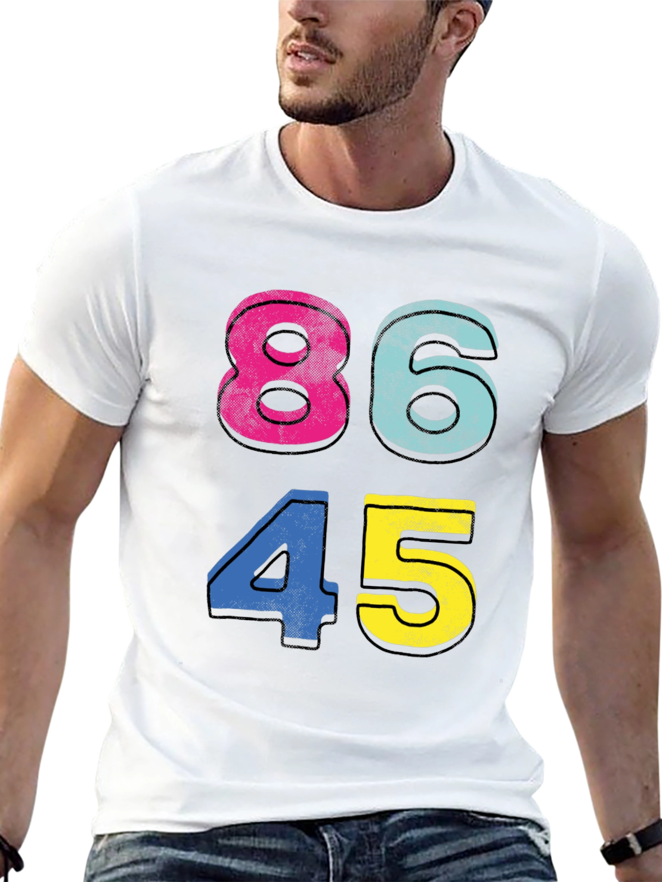 86 45 Graphic Tee - Political Statement T-Shirt
