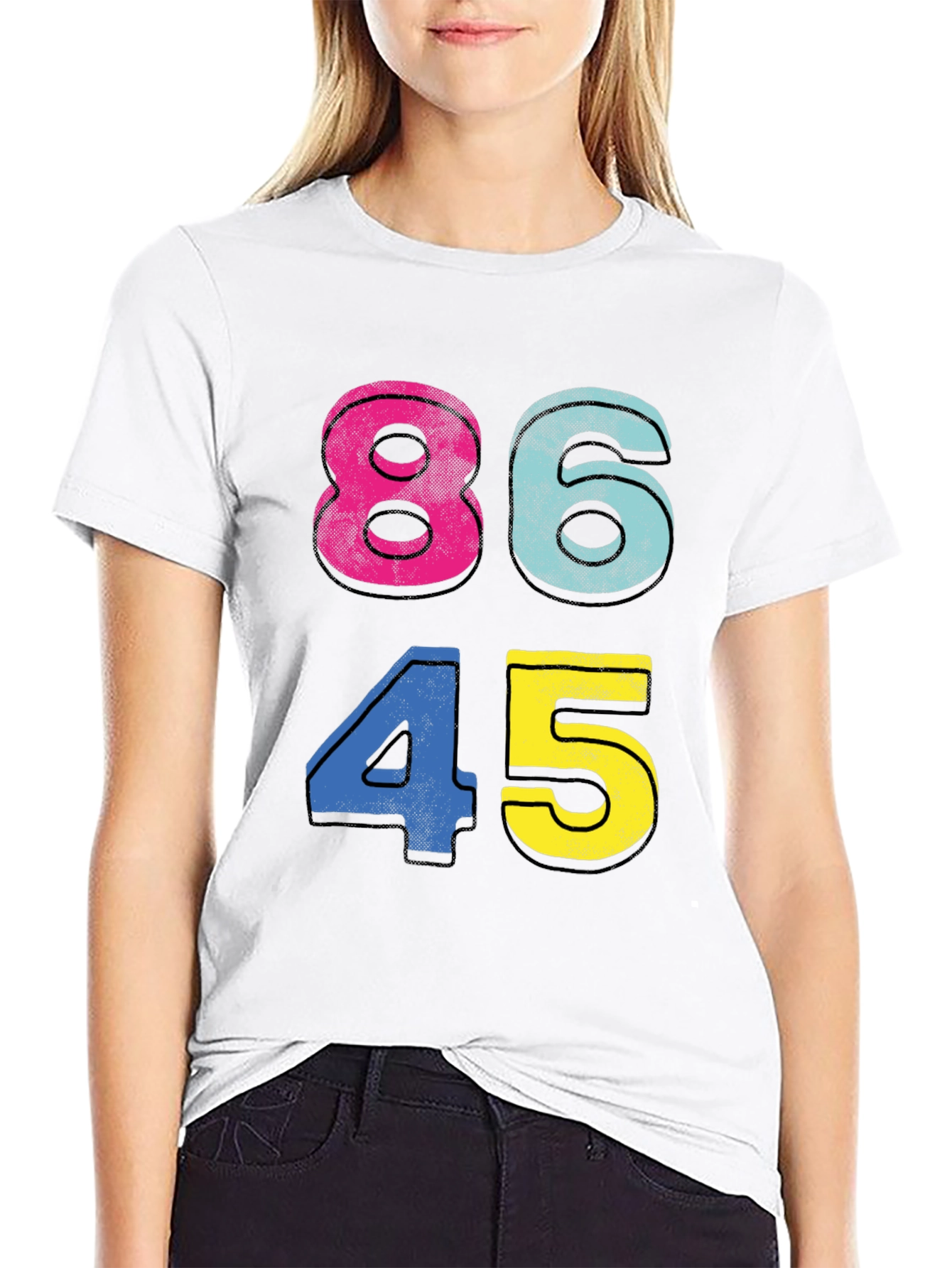 86 45 Graphic Tee - Political Statement T-Shirt