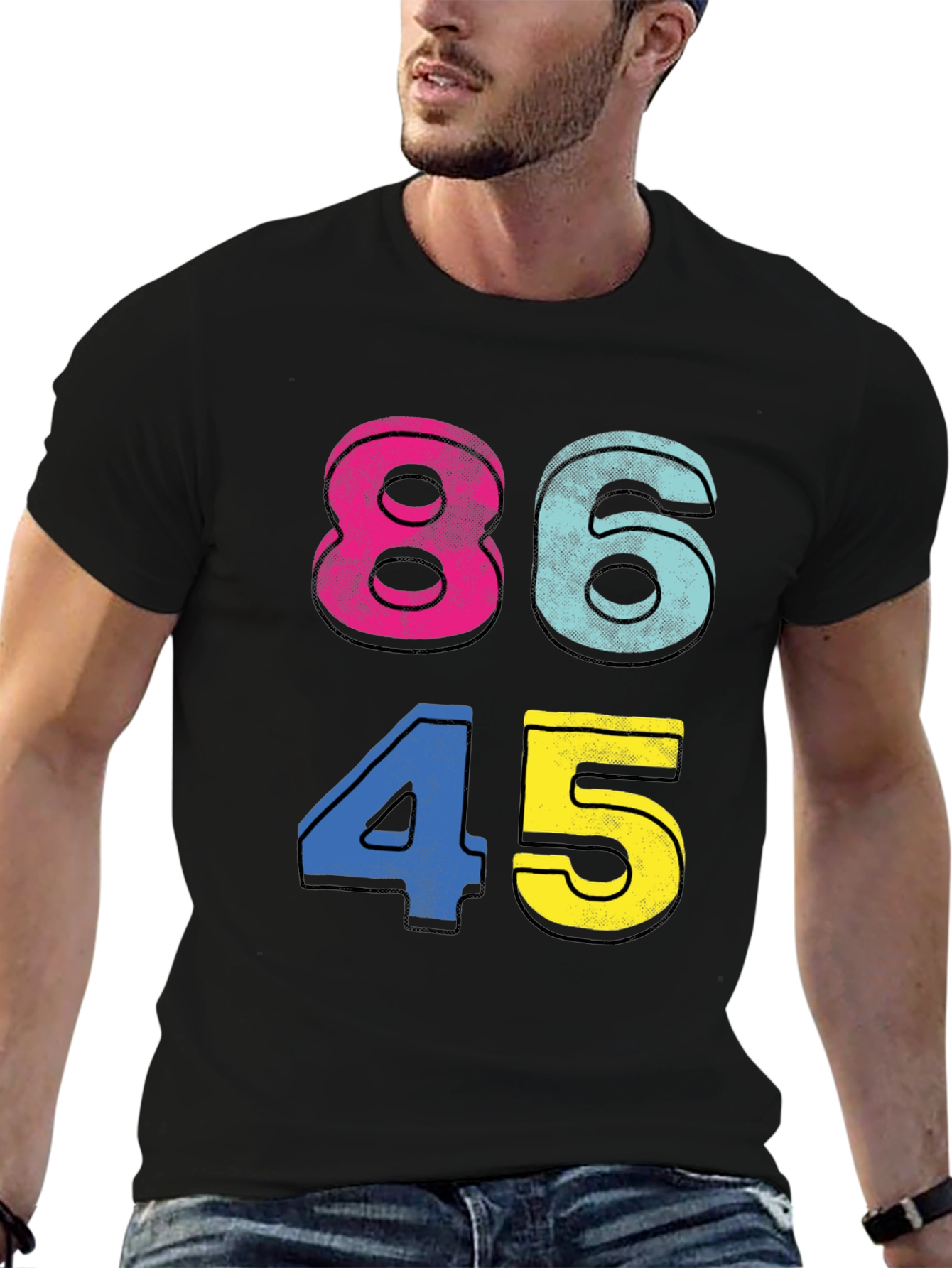 86 45 Graphic Tee - Political Statement T-Shirt