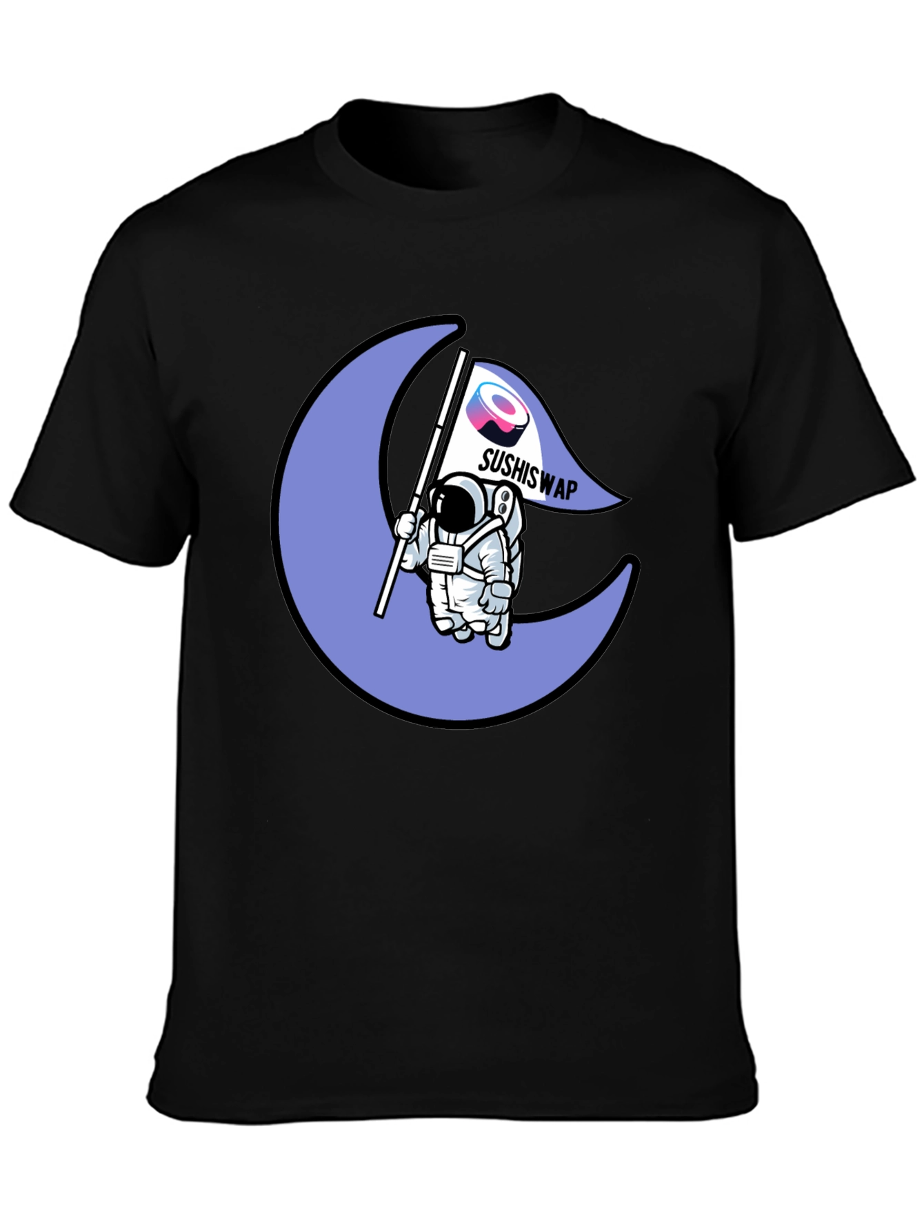 SushiSwap Astronaut Moon T-Shirt