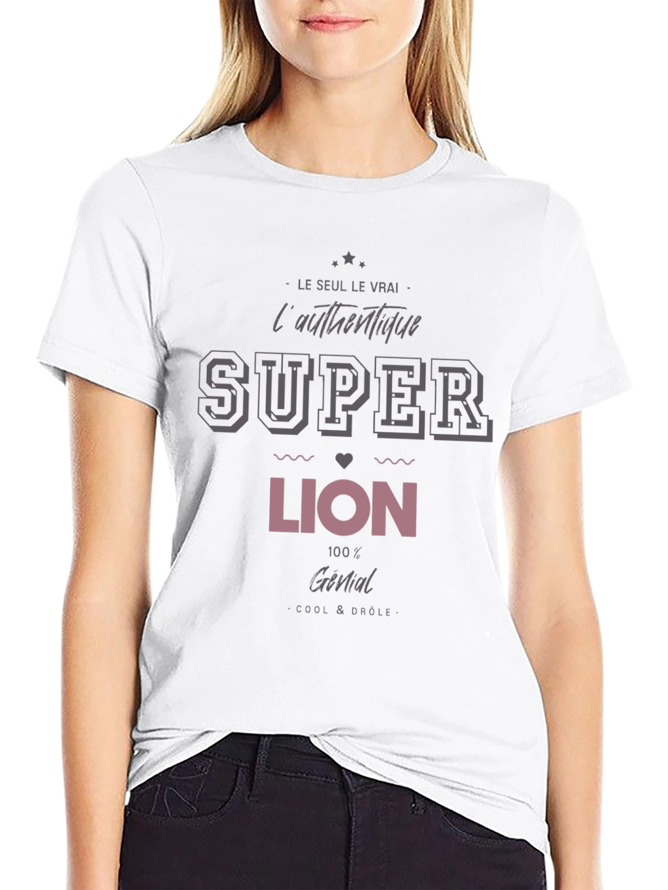 Super Lion Graphic T-Shirt - Cool & Unique Design