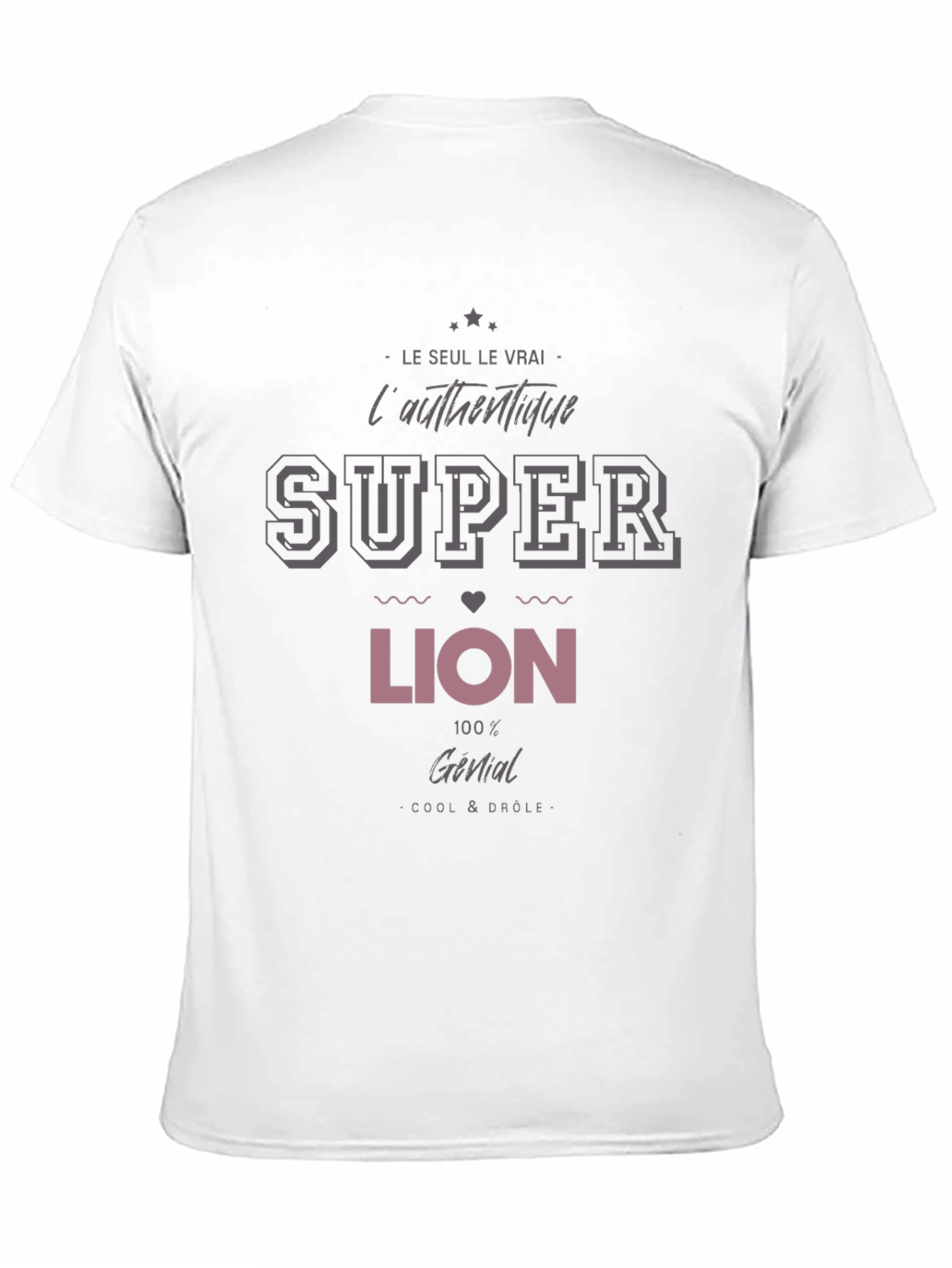 Super Lion Graphic T-Shirt - Cool & Unique Design
