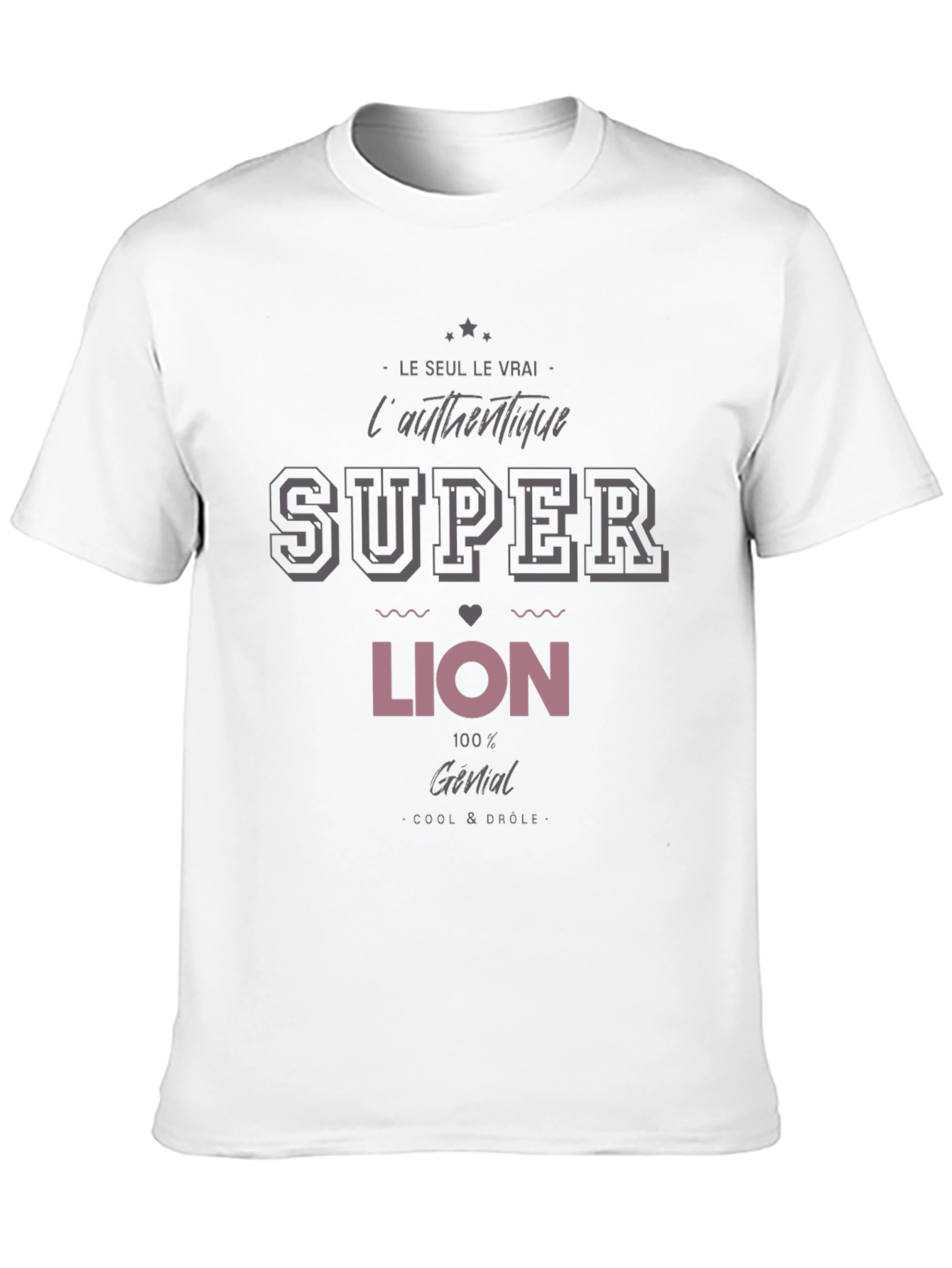 Super Lion Graphic T-Shirt - Cool & Unique Design