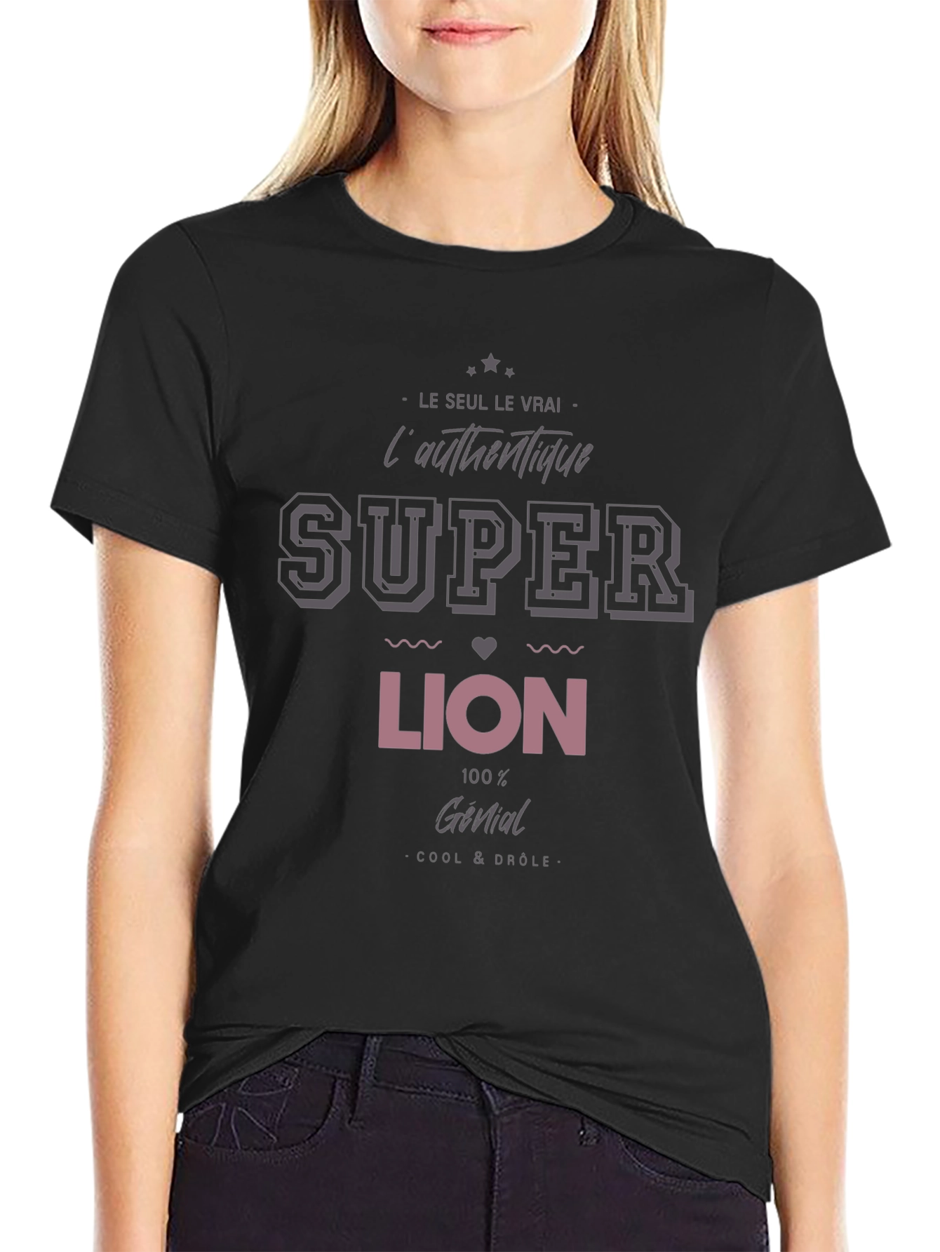 Super Lion Graphic T-Shirt - Cool & Unique Design