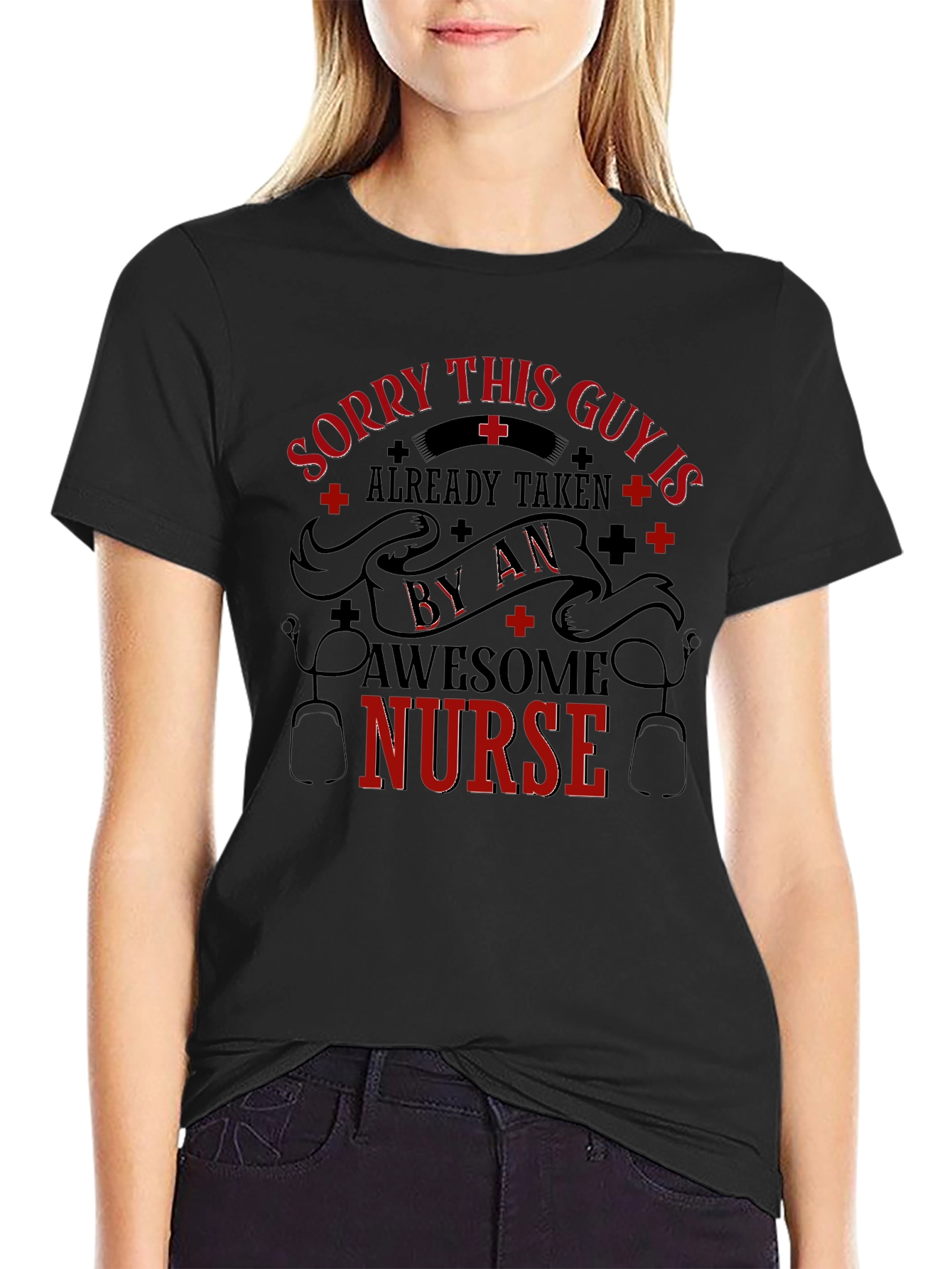 Taken By An Awesome Nurse Graphic T-Shirt