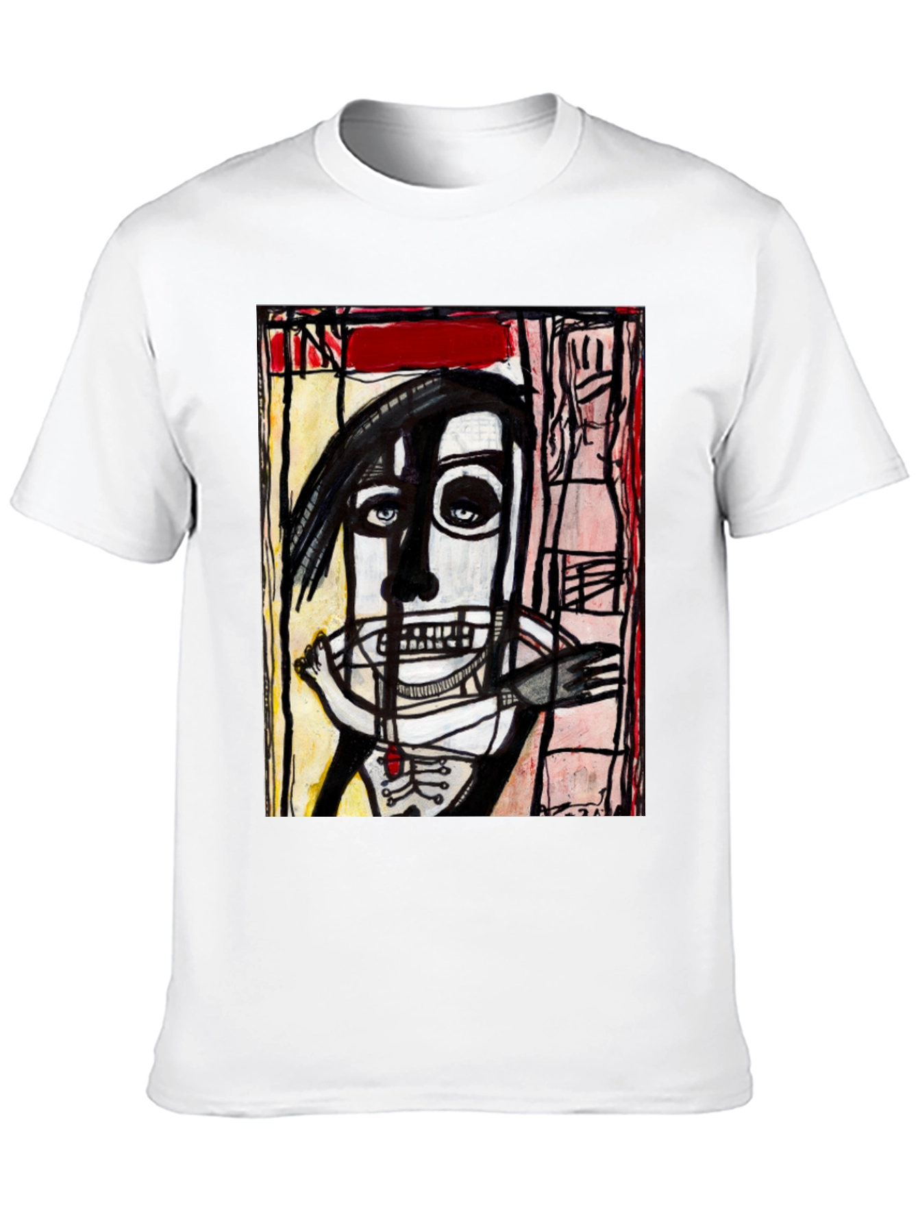 Abstract Art Graphic T-Shirt - Unique Streetwear