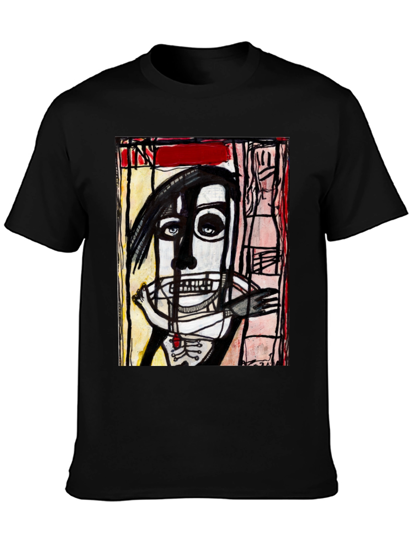Abstract Art Graphic T-Shirt - Unique Streetwear